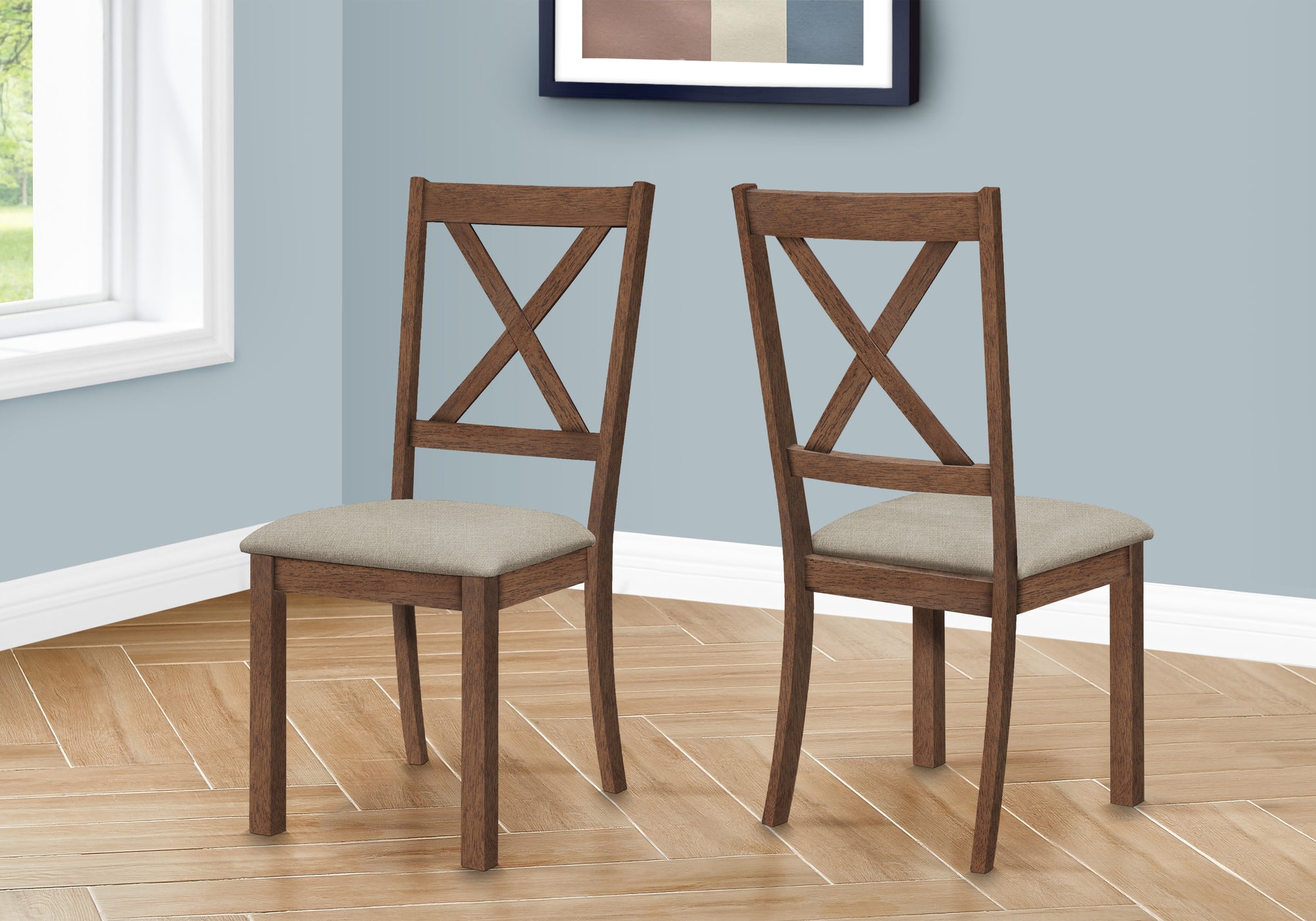 Houston - Dining Chair Set Of 2 Side Upholstered Kitchen Dining Room