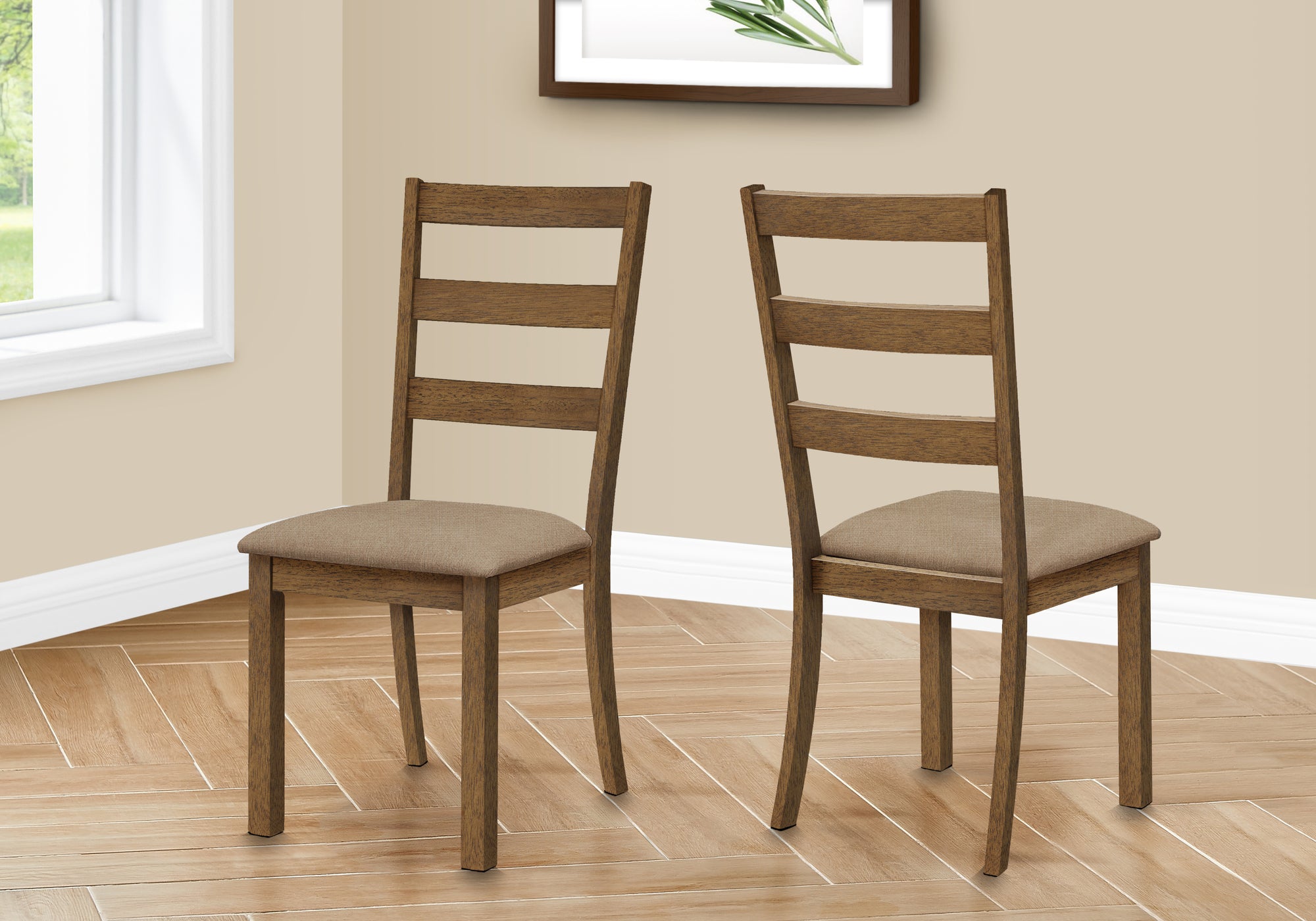 Argus - Dining Chair Set Of 2 Side Upholstered Kitchen Dining Room