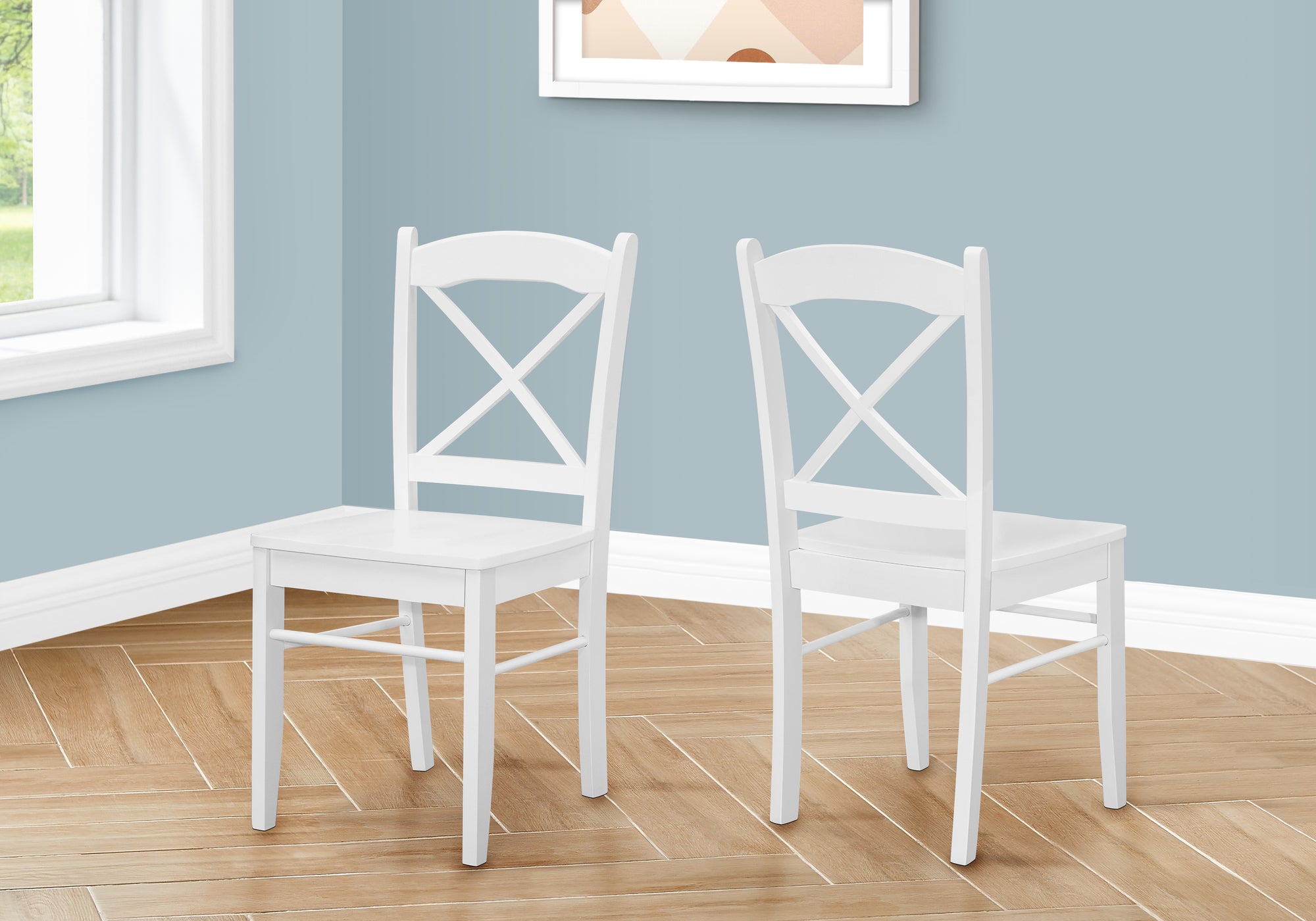 Spiro - Dining Chair Set Of 2 Side Kitchen Dining Room White
