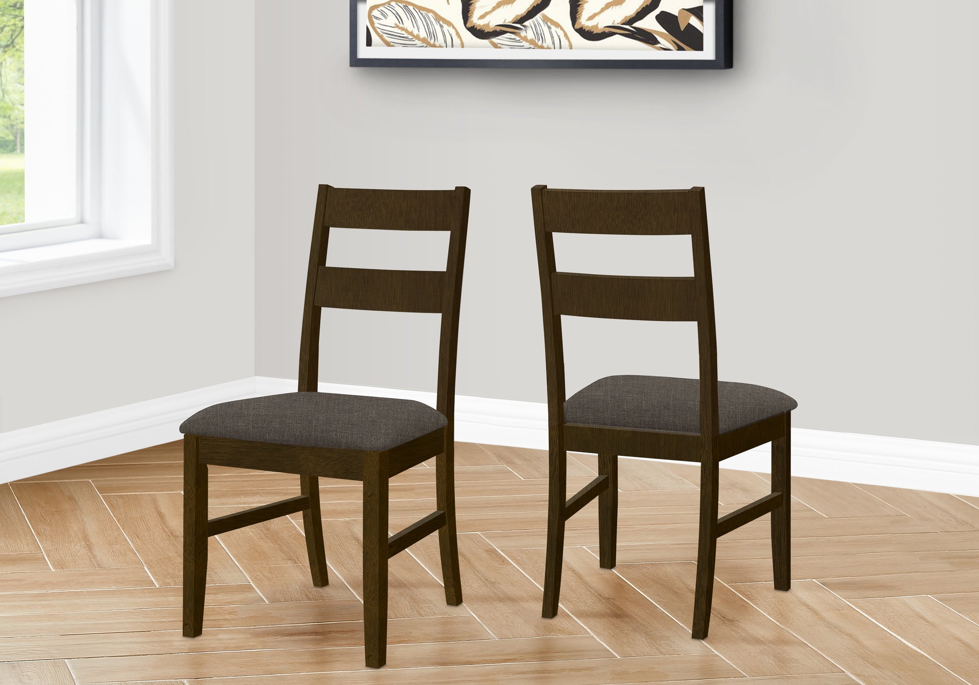 Emmett - Dining Chair 37" Height Set Of 2 Upholstered Side Dining