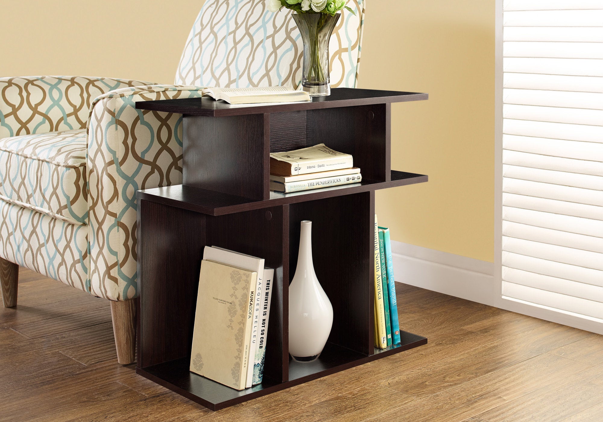Austin - Accent Table Side End Nightstand Lamp Living Room Bedroom Brown