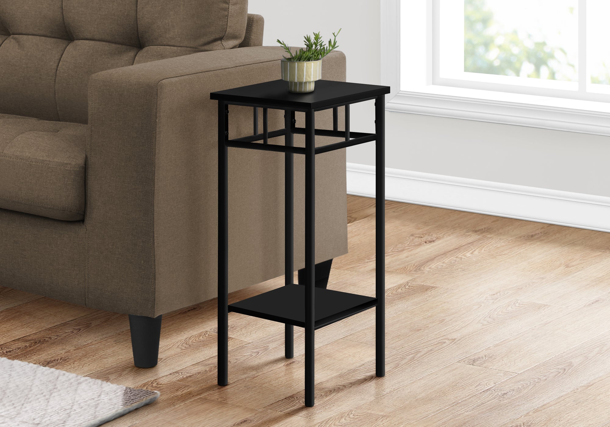 Brookfield - Accent Table Side End Plant Stand Square Living Room Bedroom