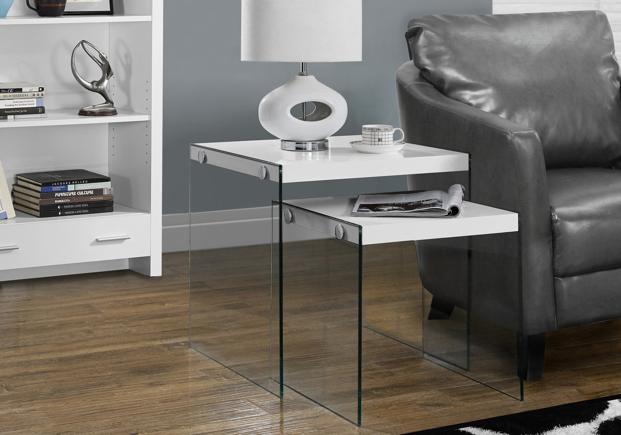 Roxy - Nesting Table Set Of 2 Side End Accent Living Room