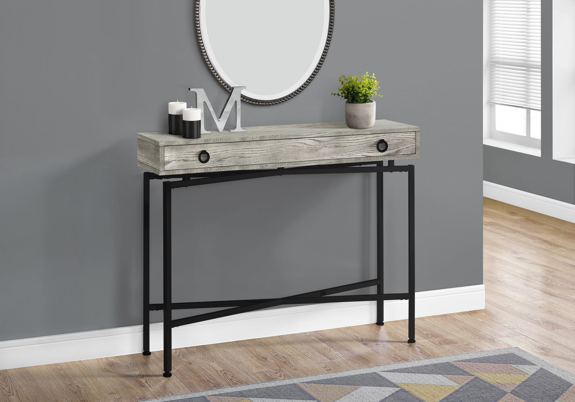 Adelina - Accent Table Console Entryway Narrow Sofa Storage Drawer Living Room