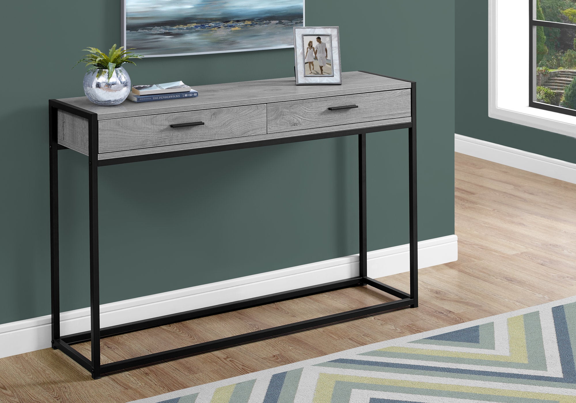 Aubrianne - Accent Table Console Entryway Narrow Sofa Storage Drawer Living Room