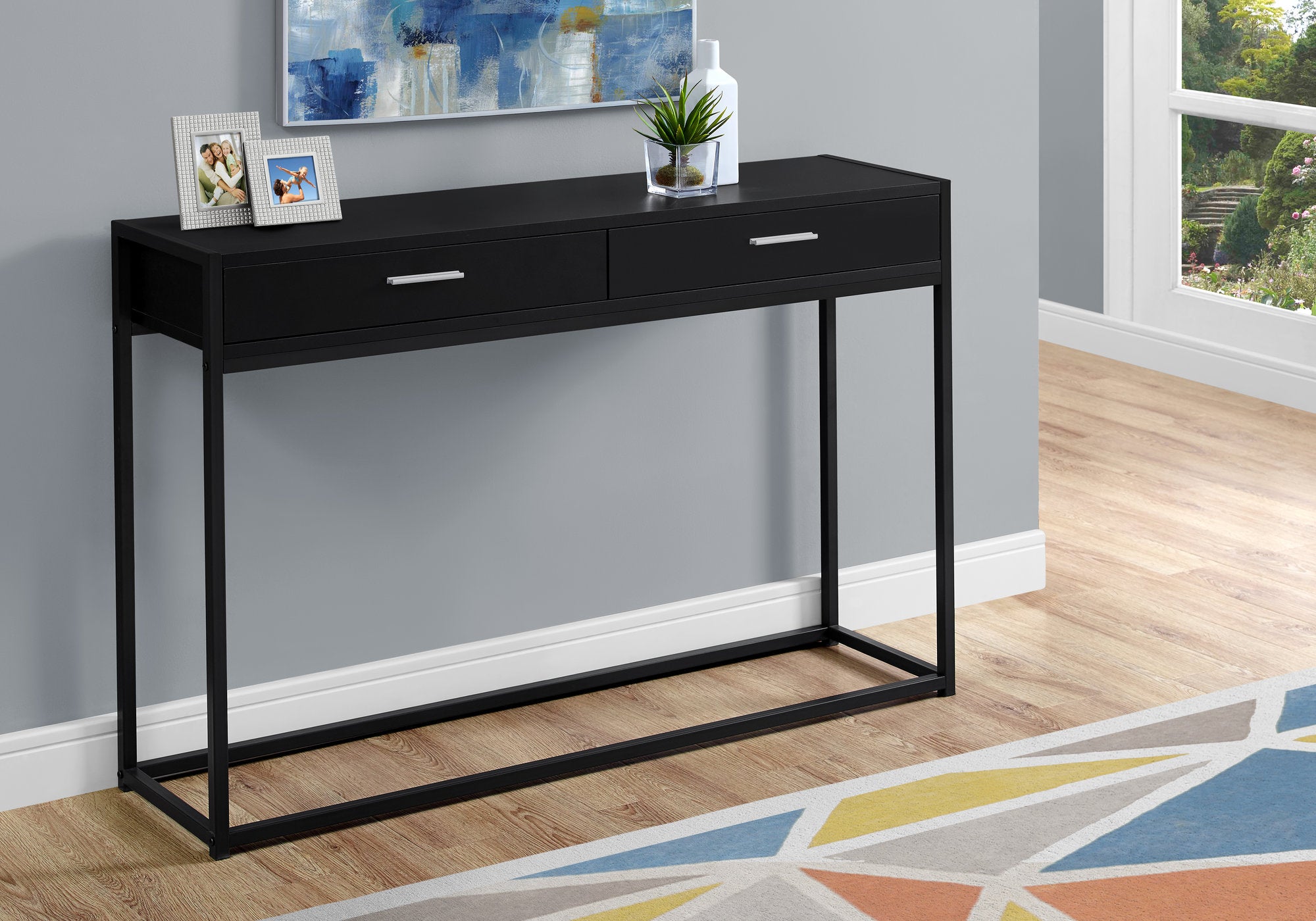 Casanova - Accent Table Console Entryway Narrow Sofa Storage Drawer Living Room