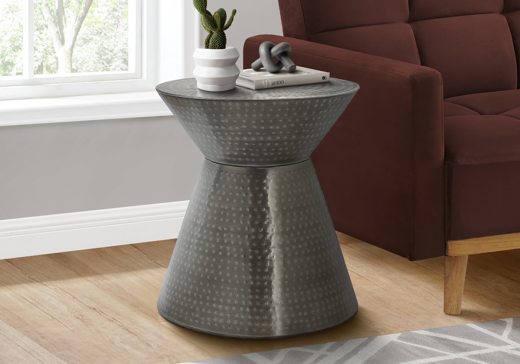 Clarisse - Accent Table Drum Side End Nightstand Lamp Living Room Bedroom