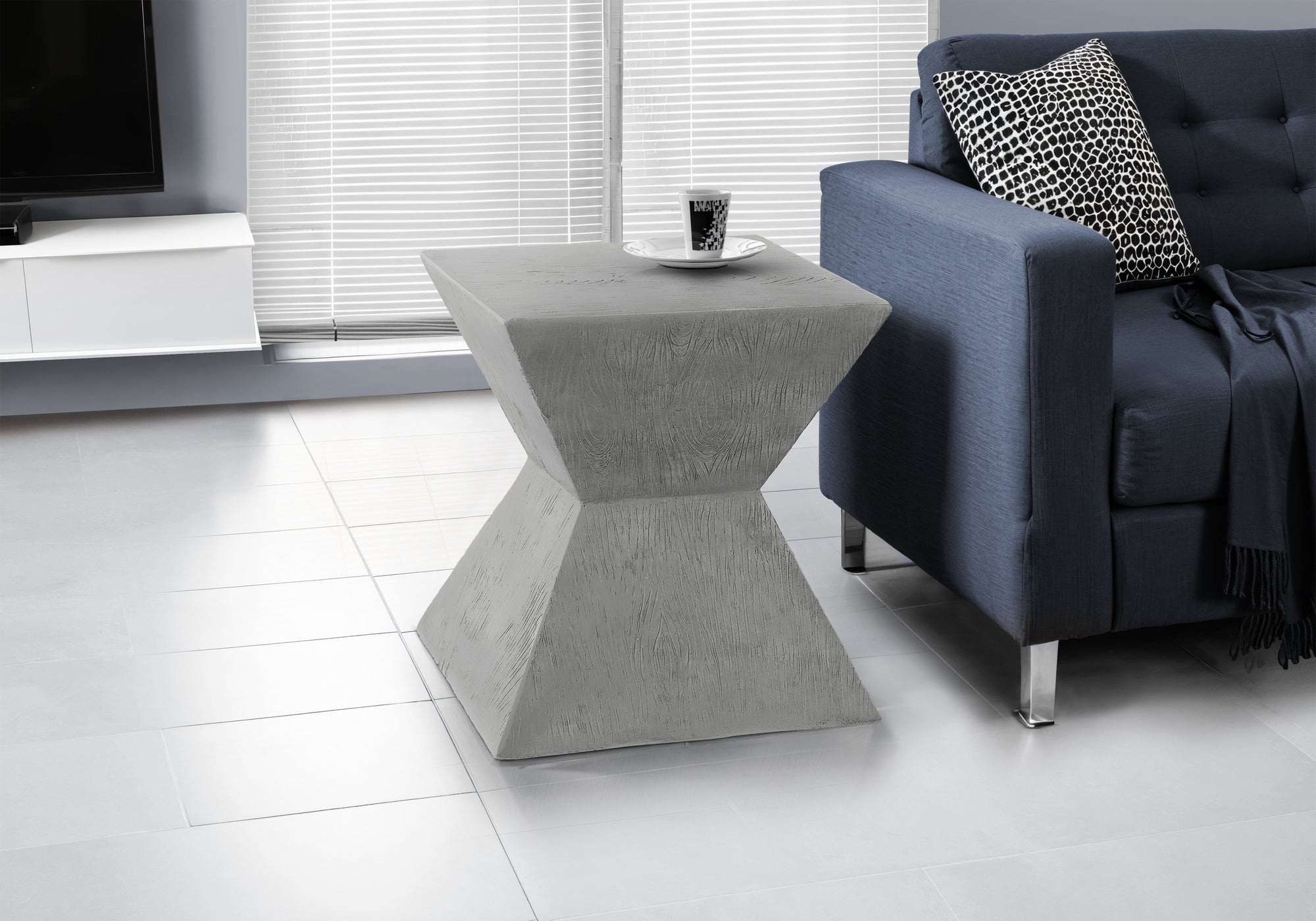 Asta - Accent Table 25"H Indoor Or Outdoor Side Table End Nightstand