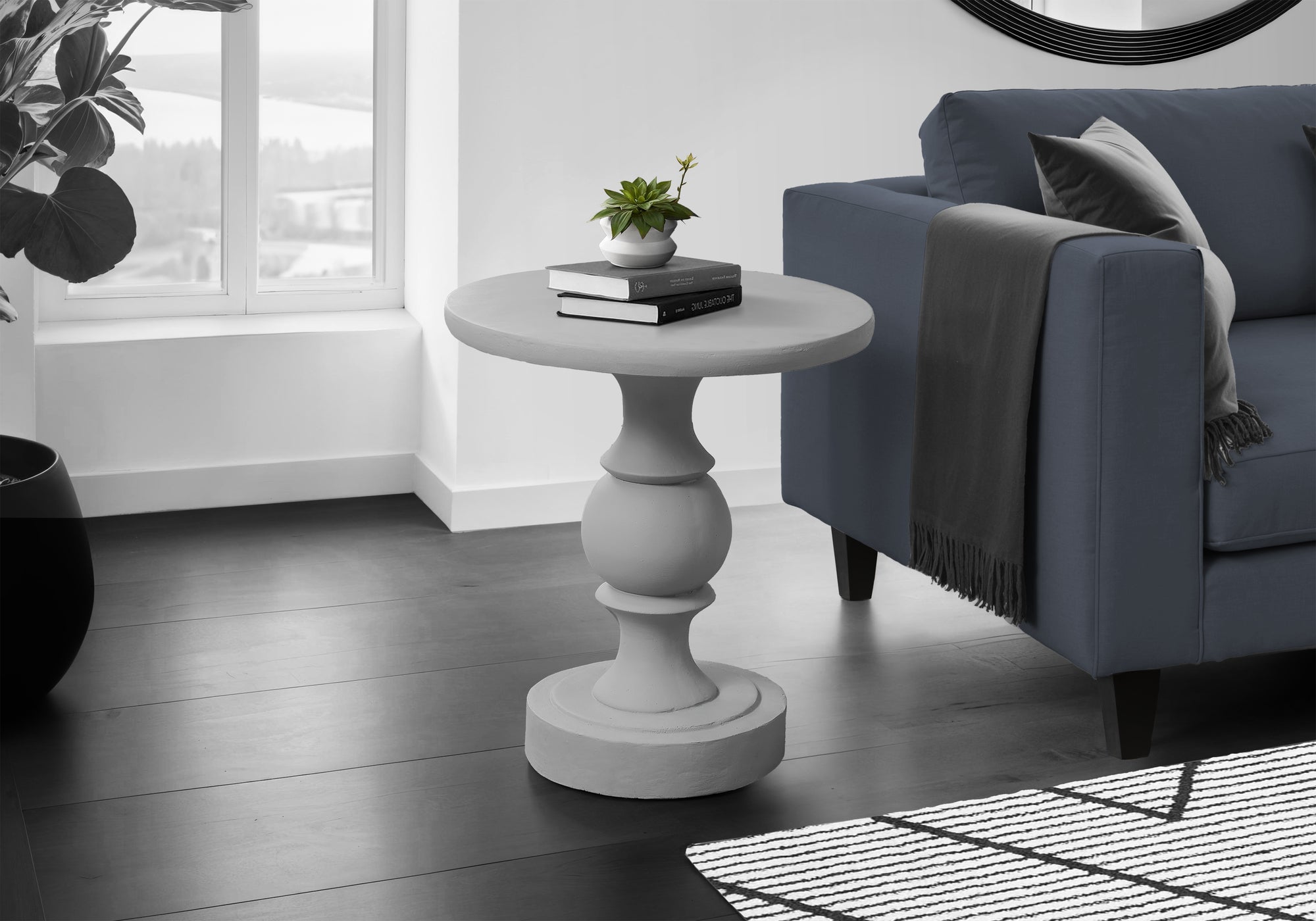 Valere - Accent Table 25"H Indoor Or Outdoor Bedroom End Living Room