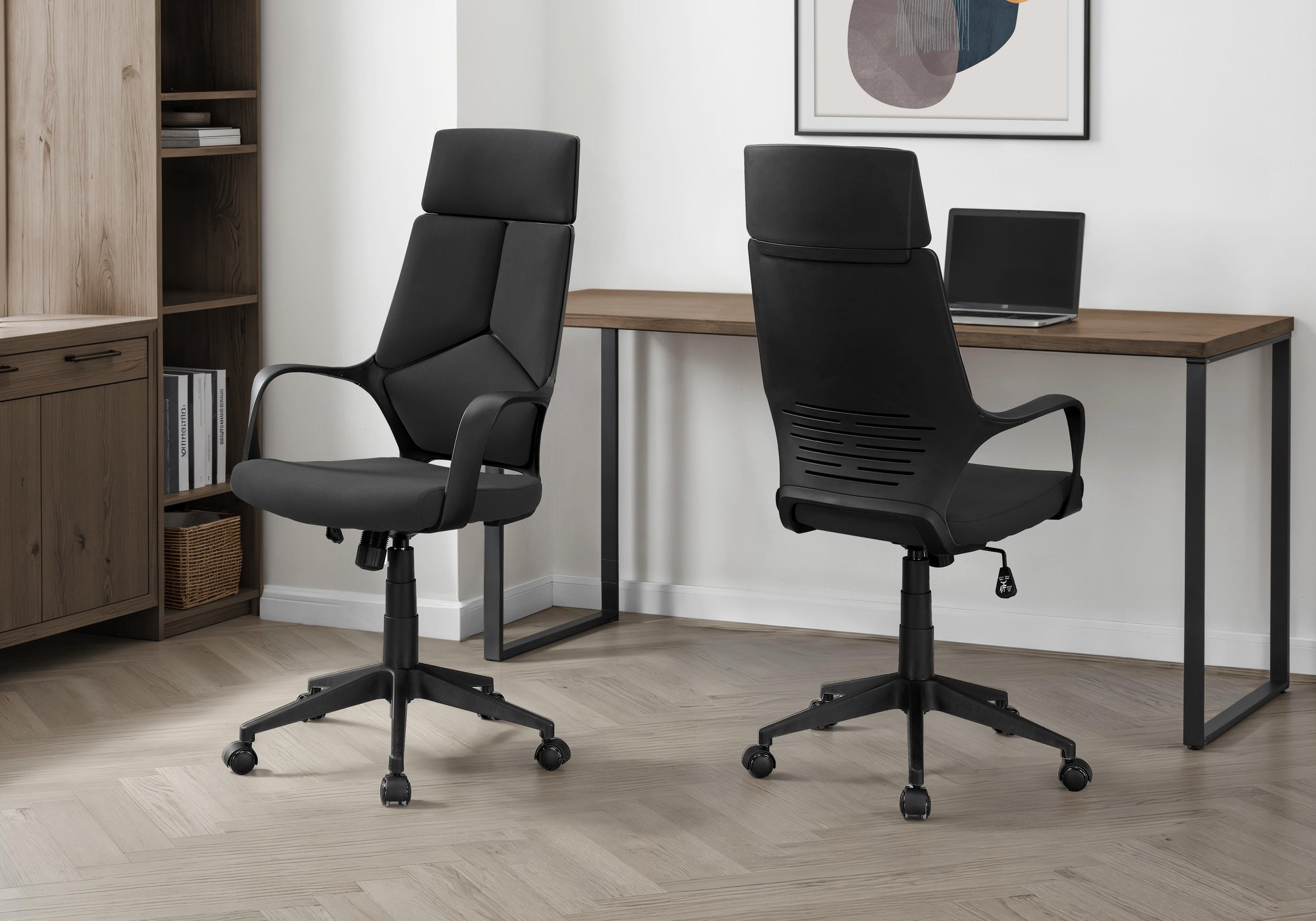 Ariane - Office Chair Adjustable Height Swivel Ergonomic Armrests Computer Desk Work