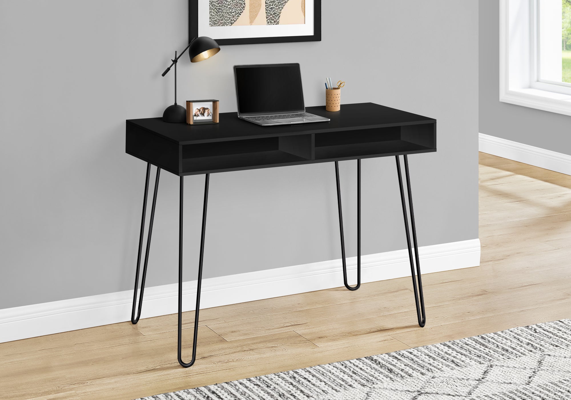 Kaka - Computer Desk Home Office Laptop Left Right Set-up Storage Drawers