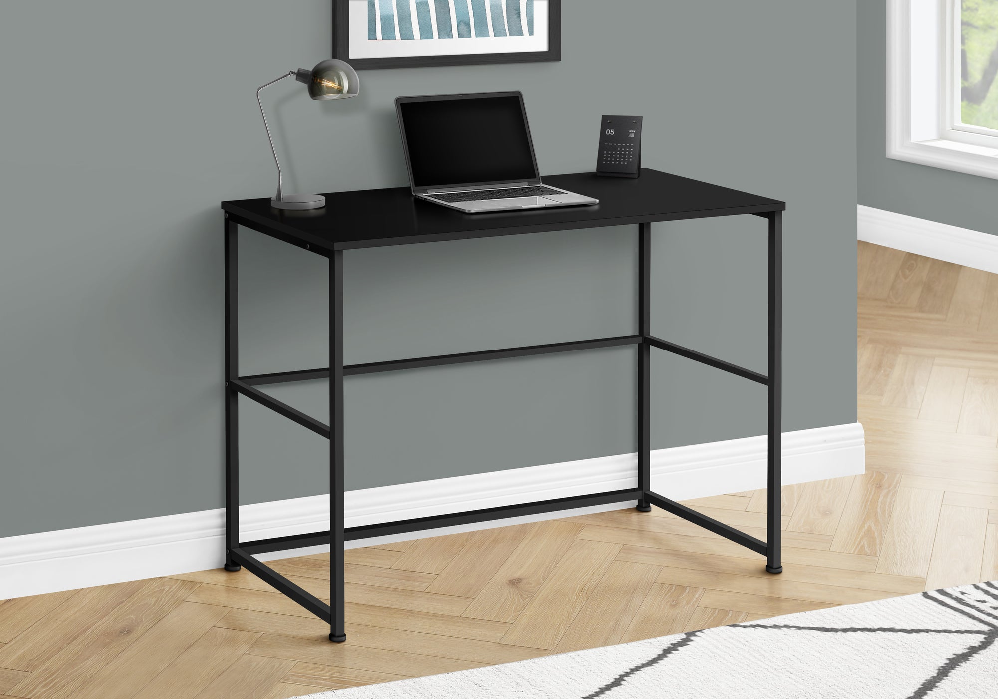 Poltak - Computer Desk Home Office Laptop Left Right Set-up Storage Drawers