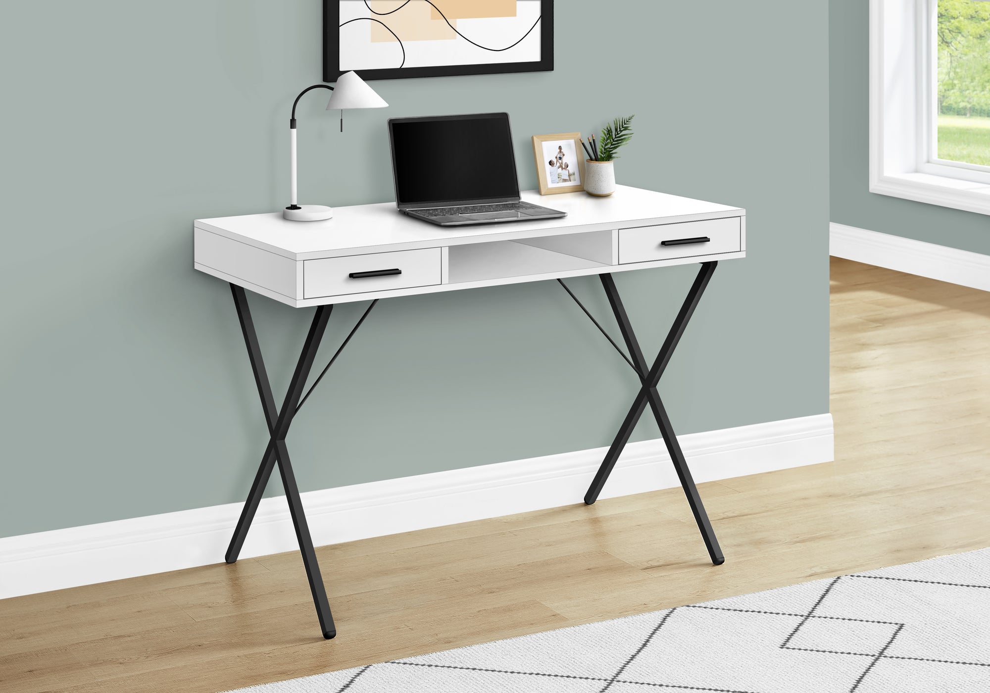 Tavor - Computer Desk Home Office Laptop Left Right Set-up Storage Drawers