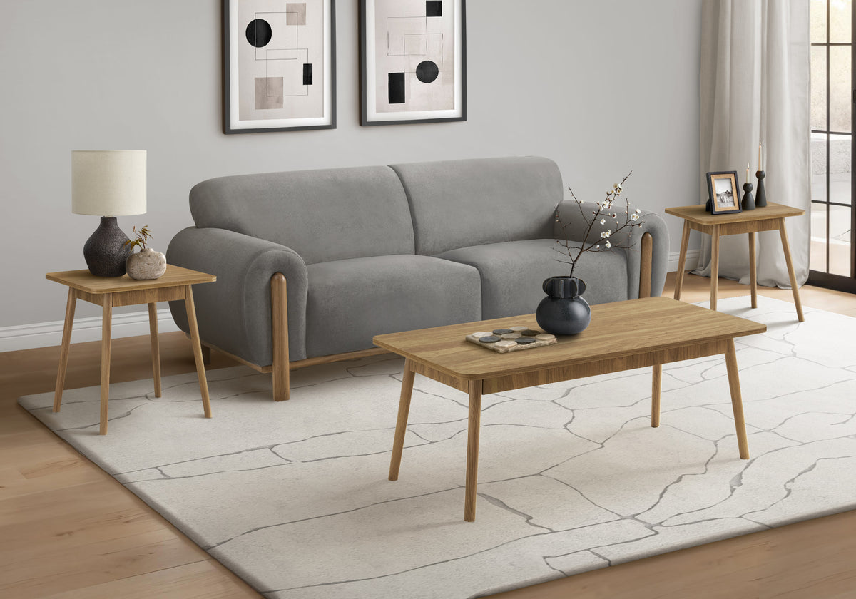 Elgon - Table Set 3pcs Set Coffee End Side Accent Living Room