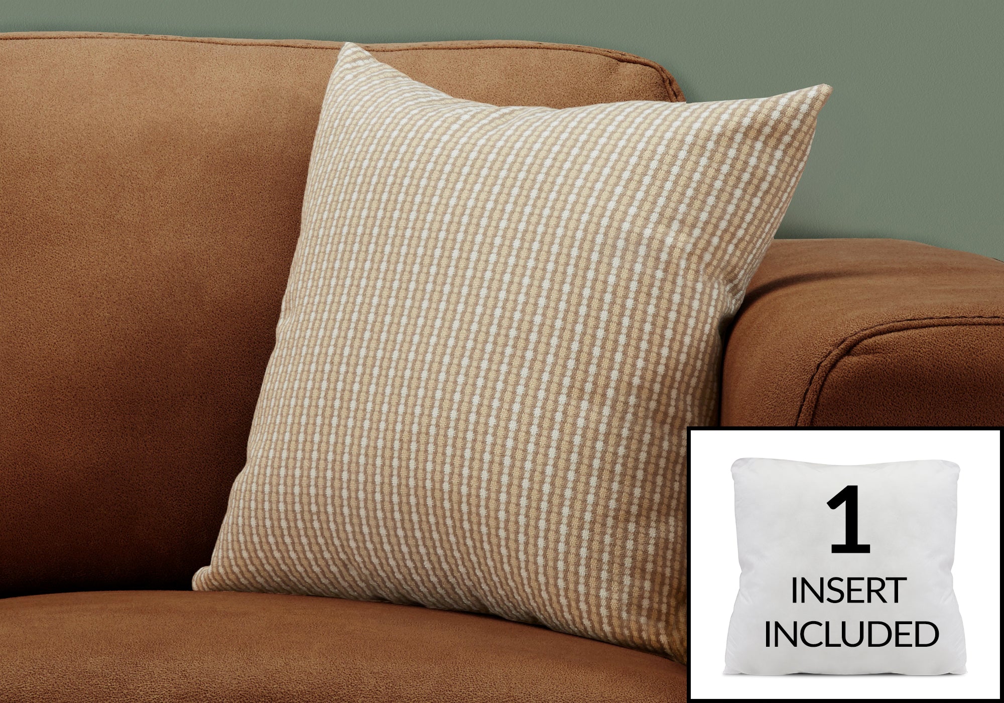 Noe - Pillows 18 X 18 Square Insert Included Decorative Throw Accent