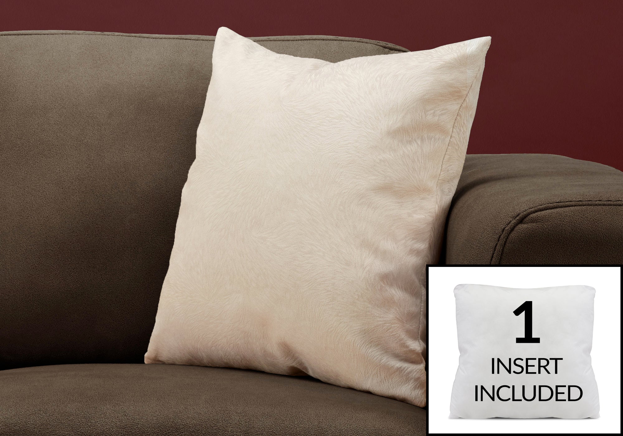 Alarice - Pillows 18 X 18 Square Insert Included Decorative Throw Accent