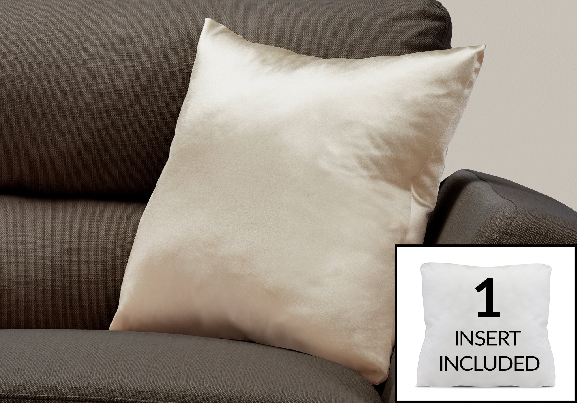 Storsel - Pillows 18 X 18 Square Insert Included Decorative Throw Accent