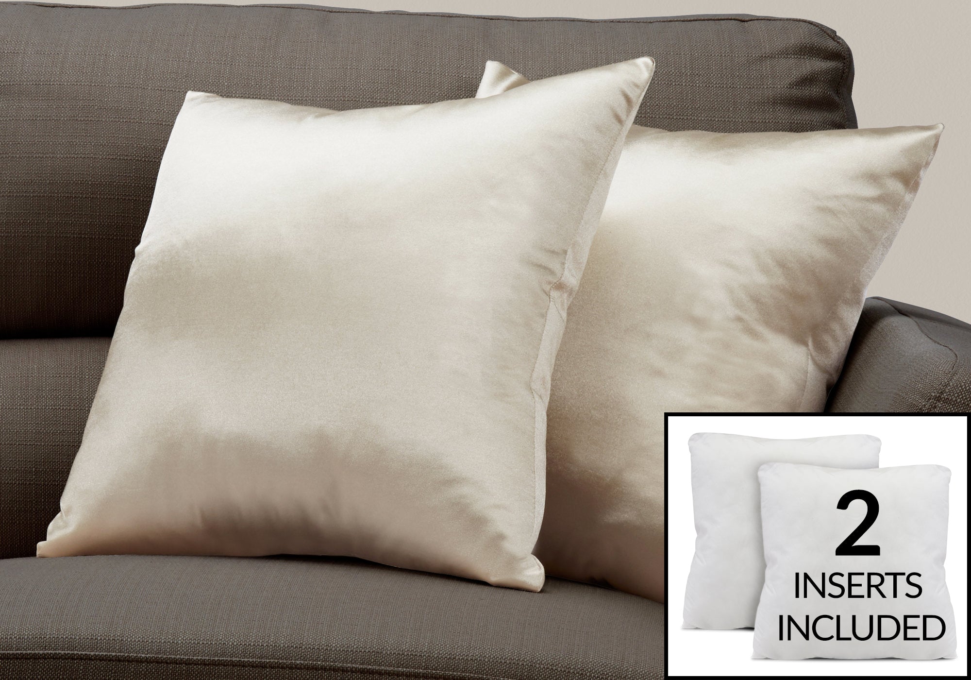Sumatera - Pillows Set Of 2 18 X 18 Square Insert Included