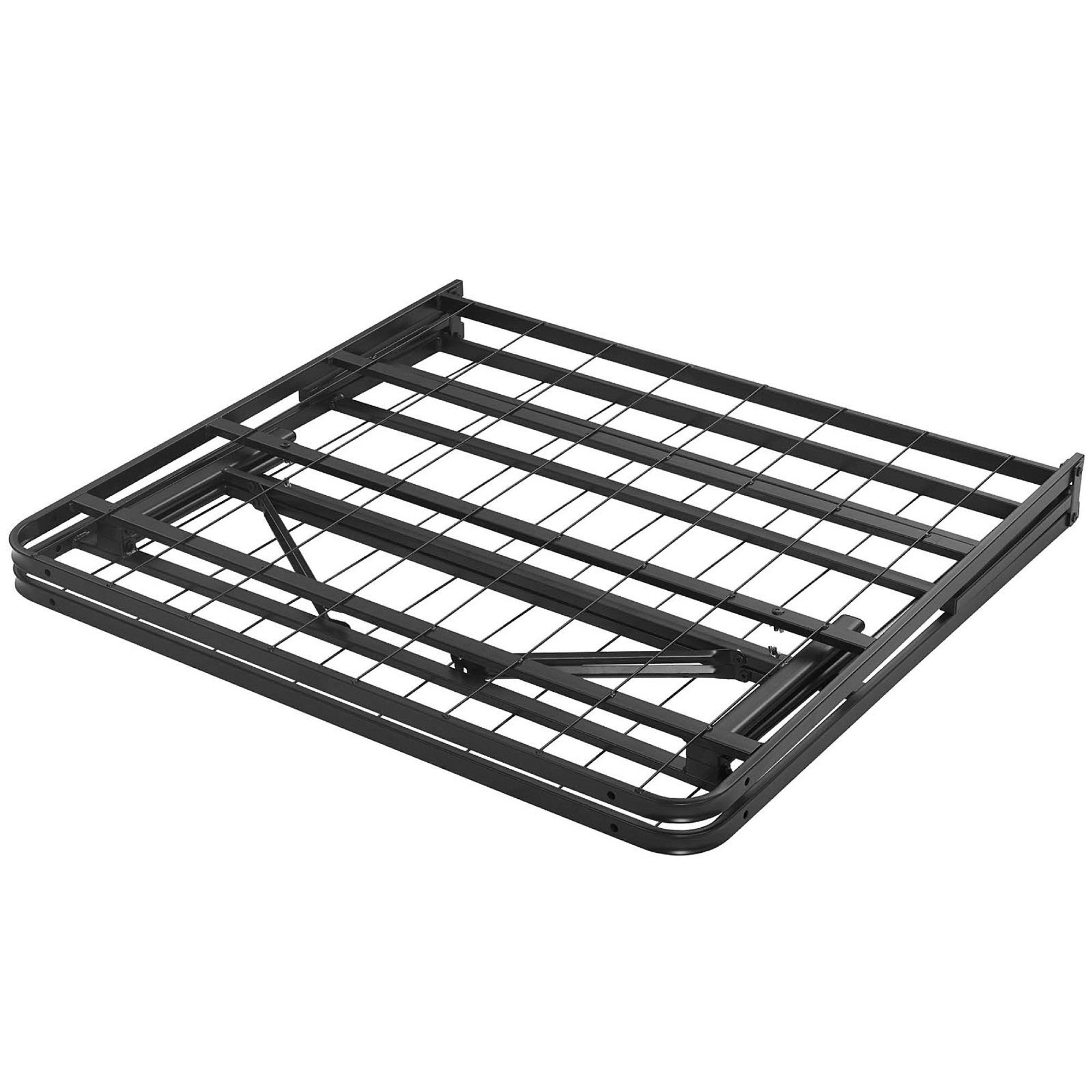 Horizon Stainless Steel Twin Bed Frame, Brown