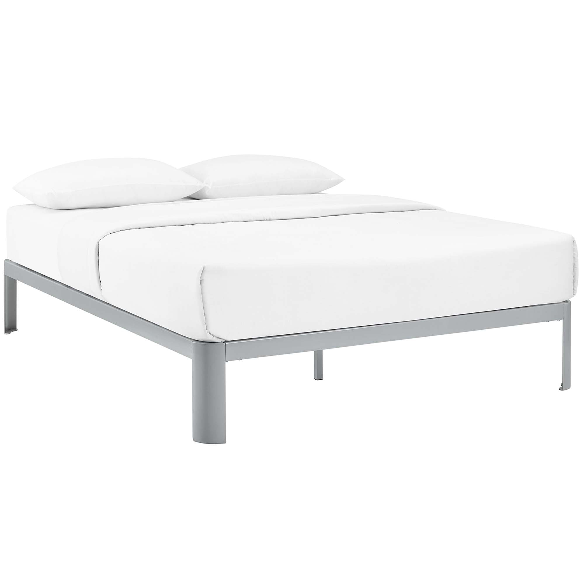 Corinne Queen Bed Frame, Gray