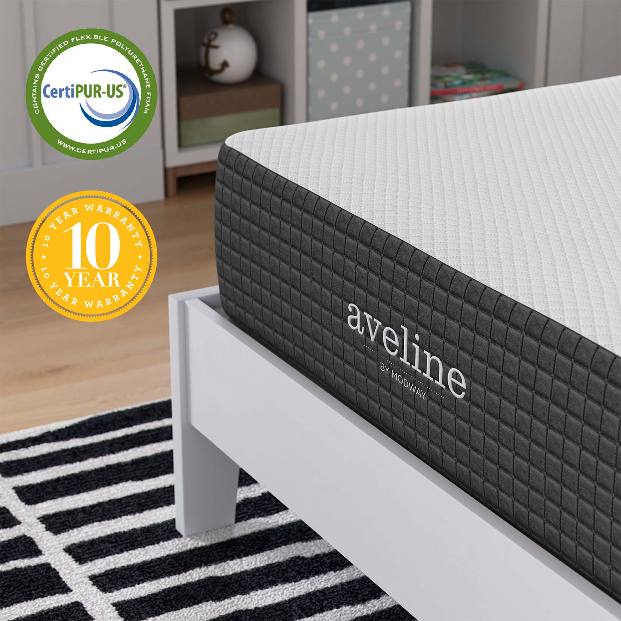 Aveline 10" Twin Mattress,