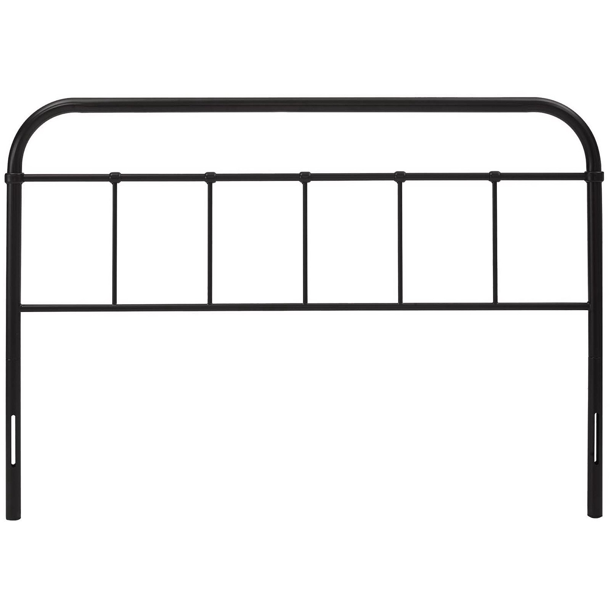 Serena Full Steel Headboard, Brown
