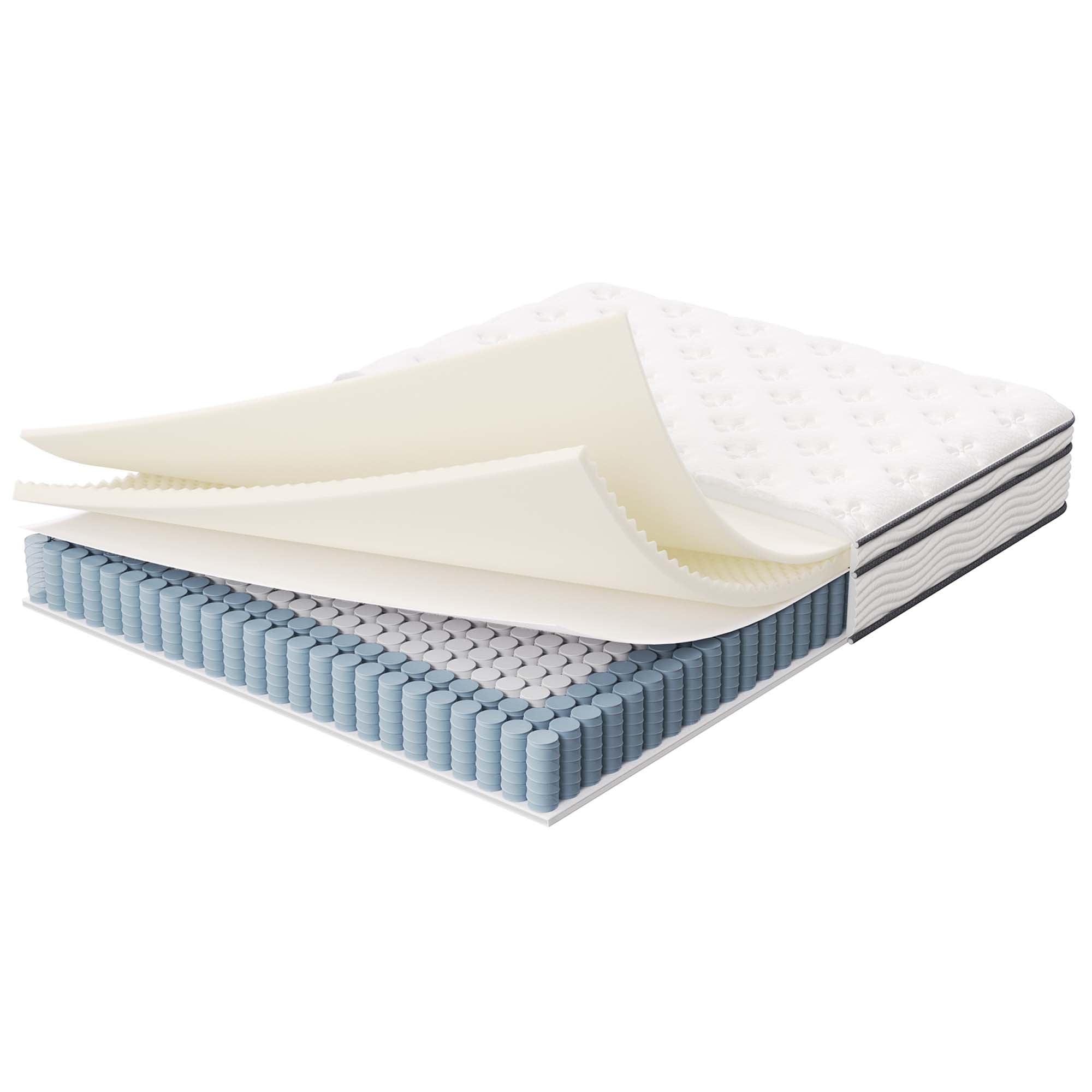 Jenna 10" Innerspring and Foam Queen Mattress,