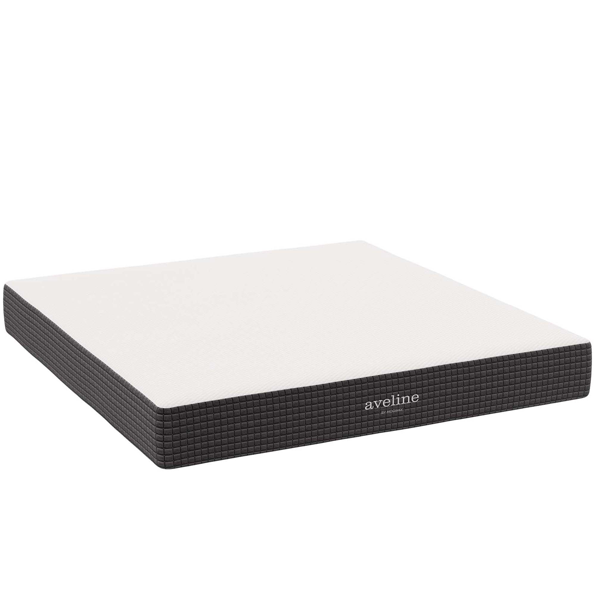 Aveline 10" California King Mattress, White