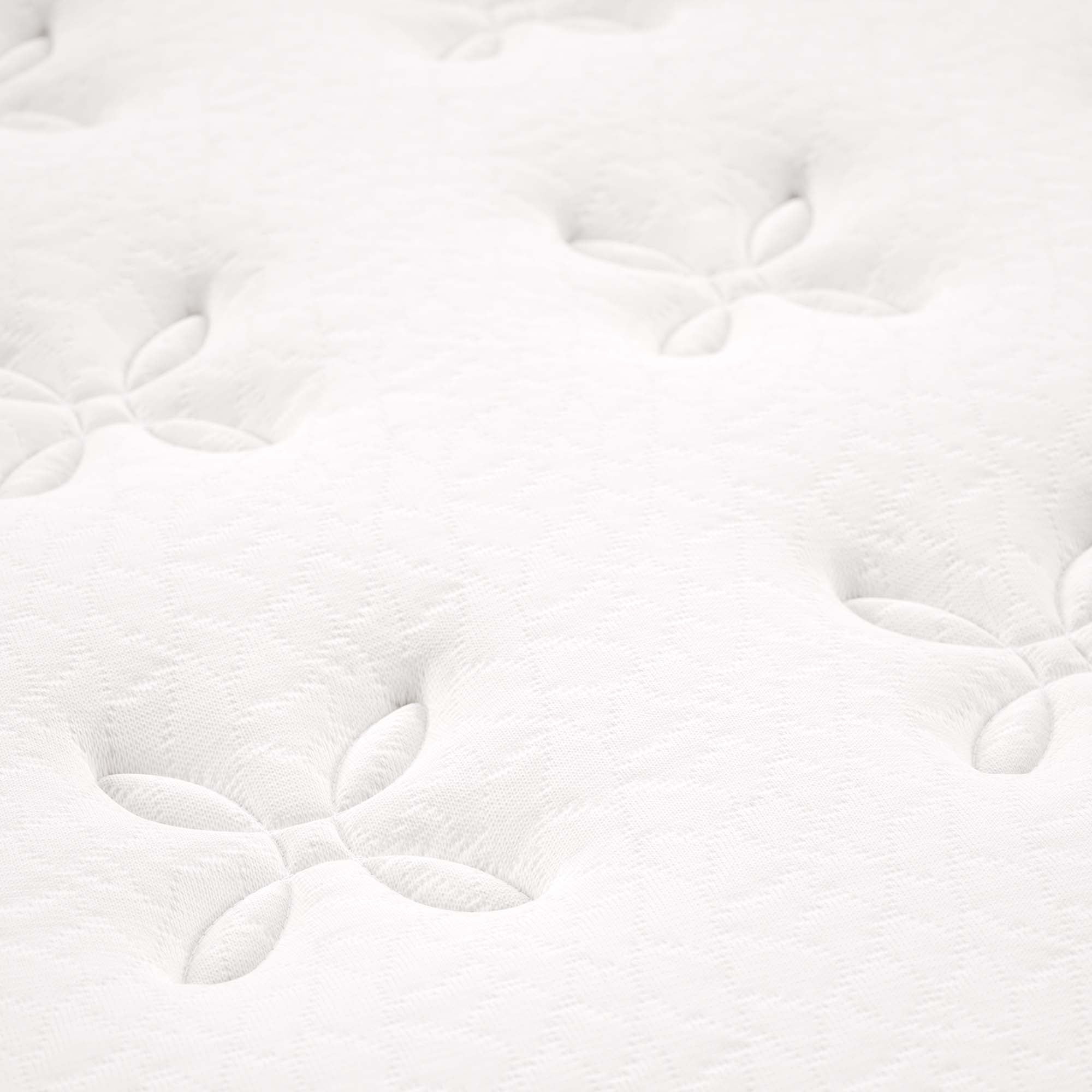 Jenna 8" Innerspring and Foam Narrow Twin Mattress, White