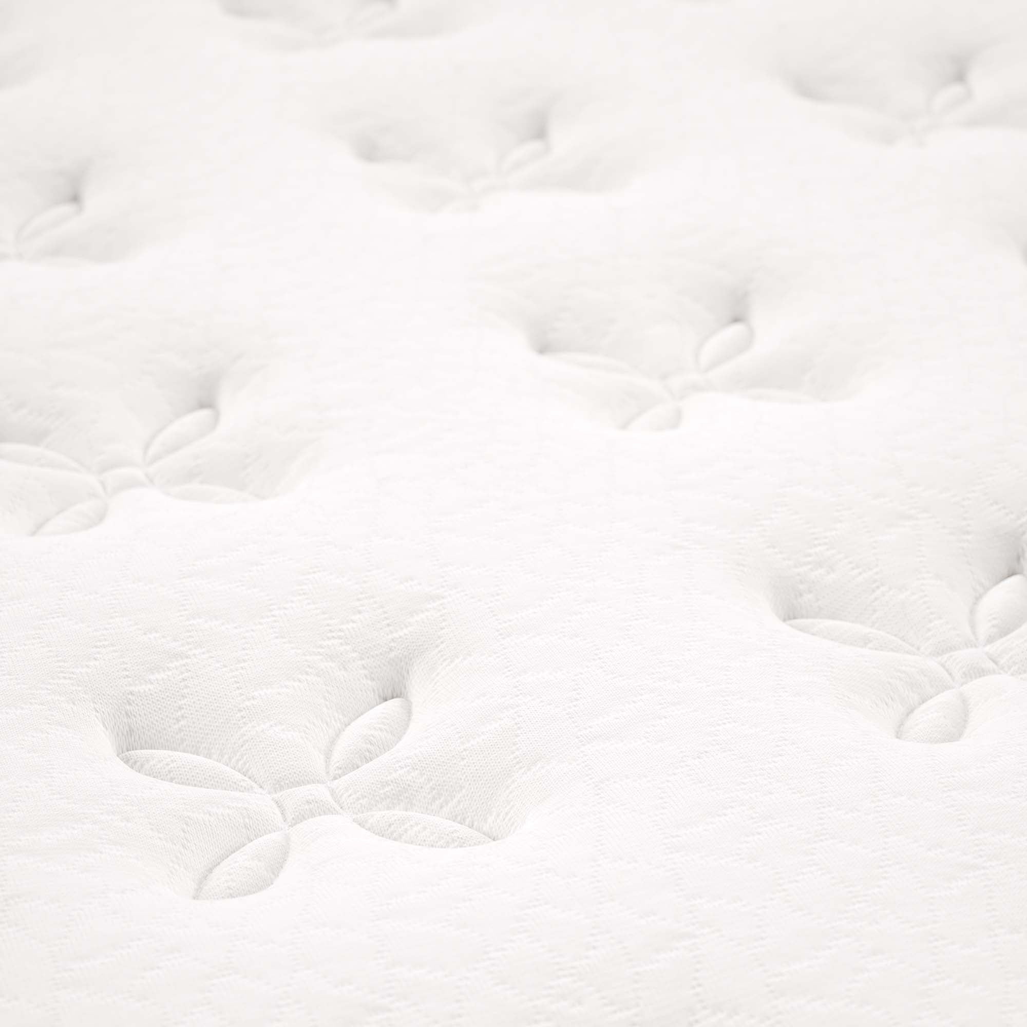 Jenna 8" Innerspring and Foam Twin Mattress, White