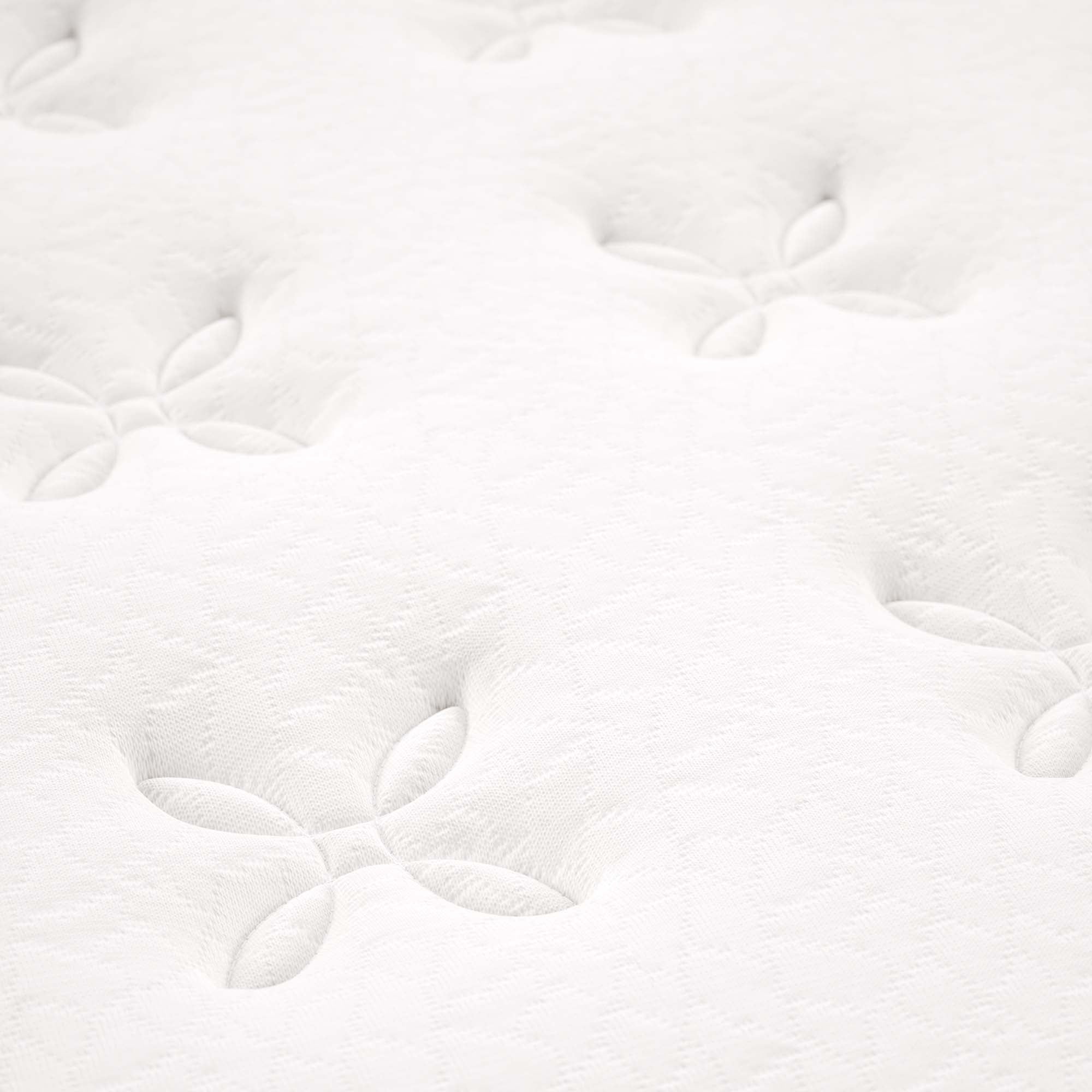 Jenna 8" Innerspring and Foam Full Mattress, White