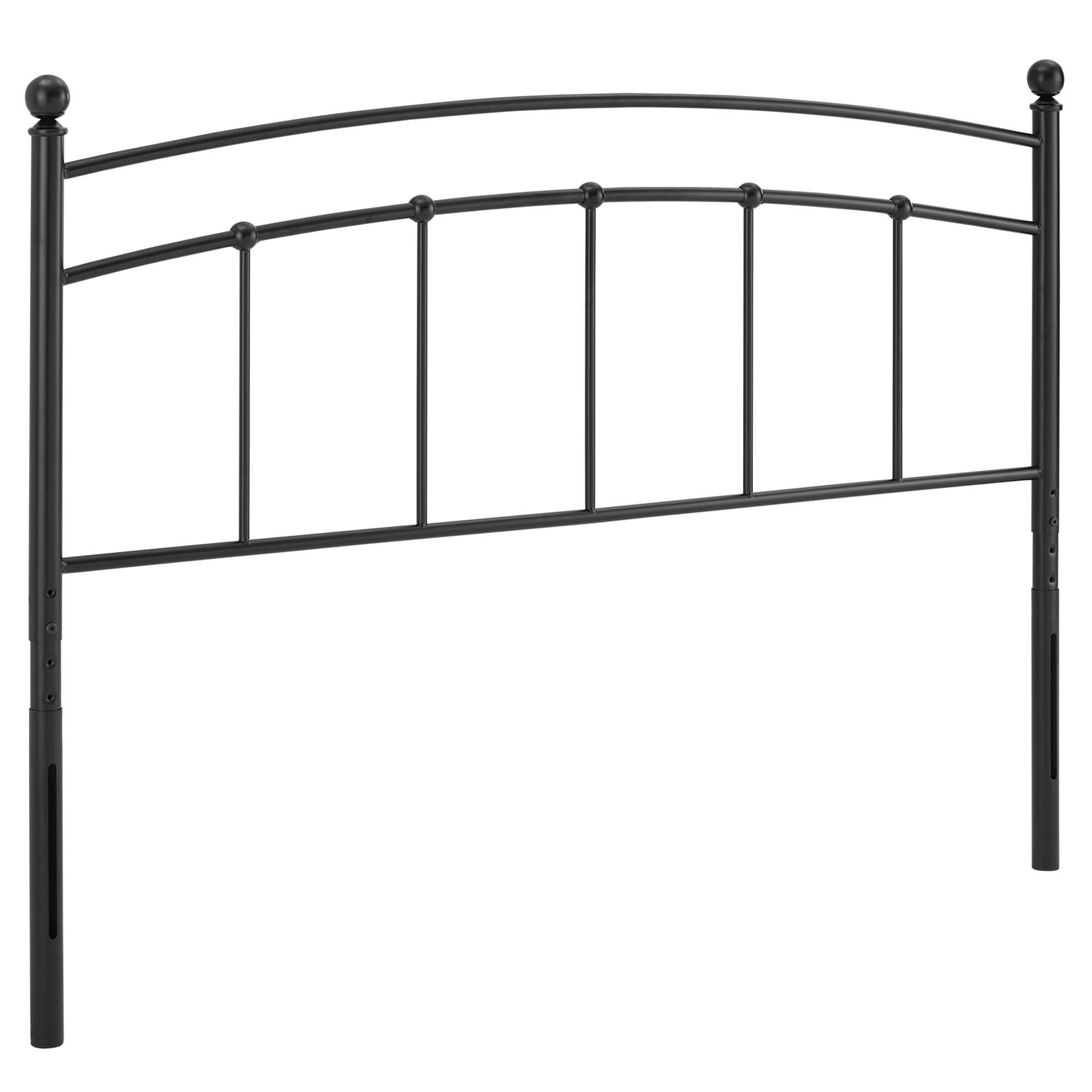Abigail Metal King Headboard, Black