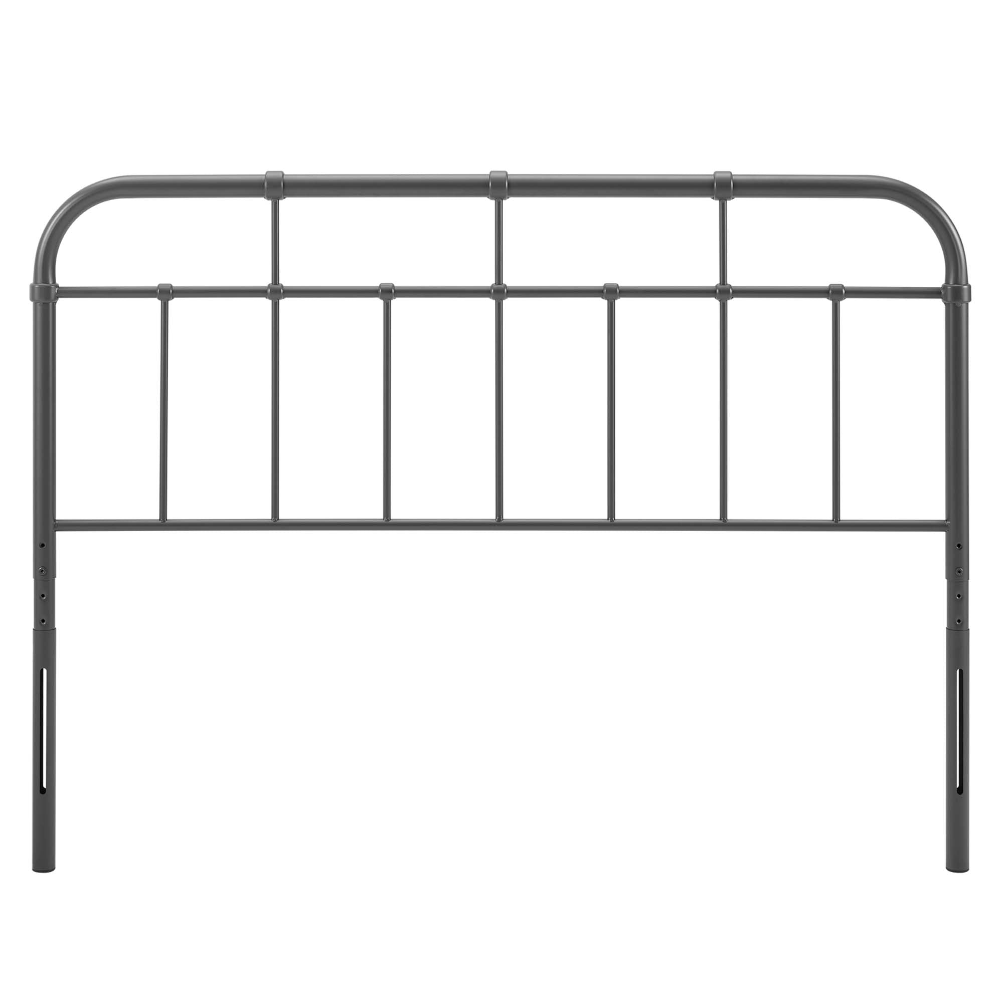Alessia Metal Full Headboard, Gray
