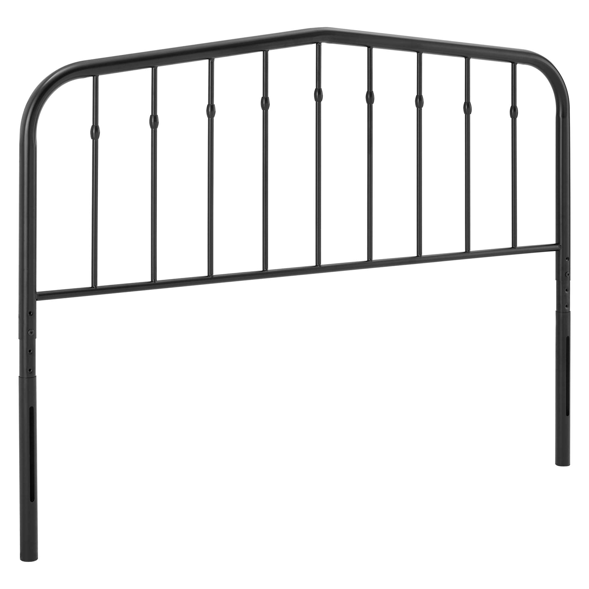 Lennon Metal King Headboard, Black