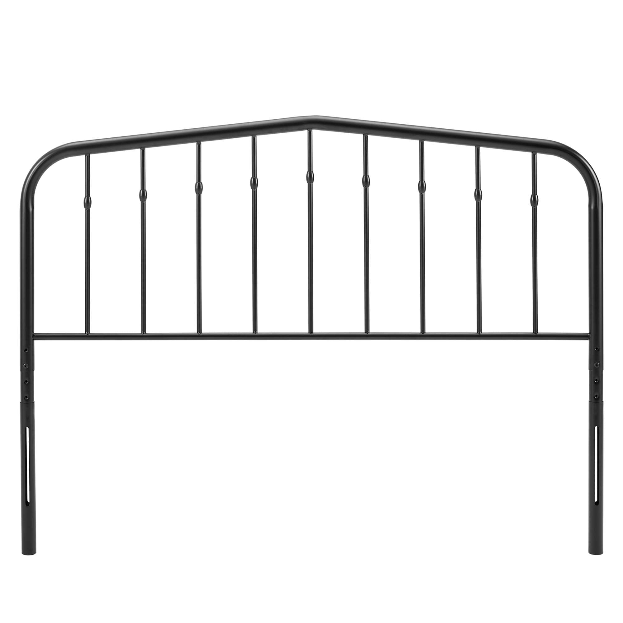 Lennon Metal King Headboard, Black