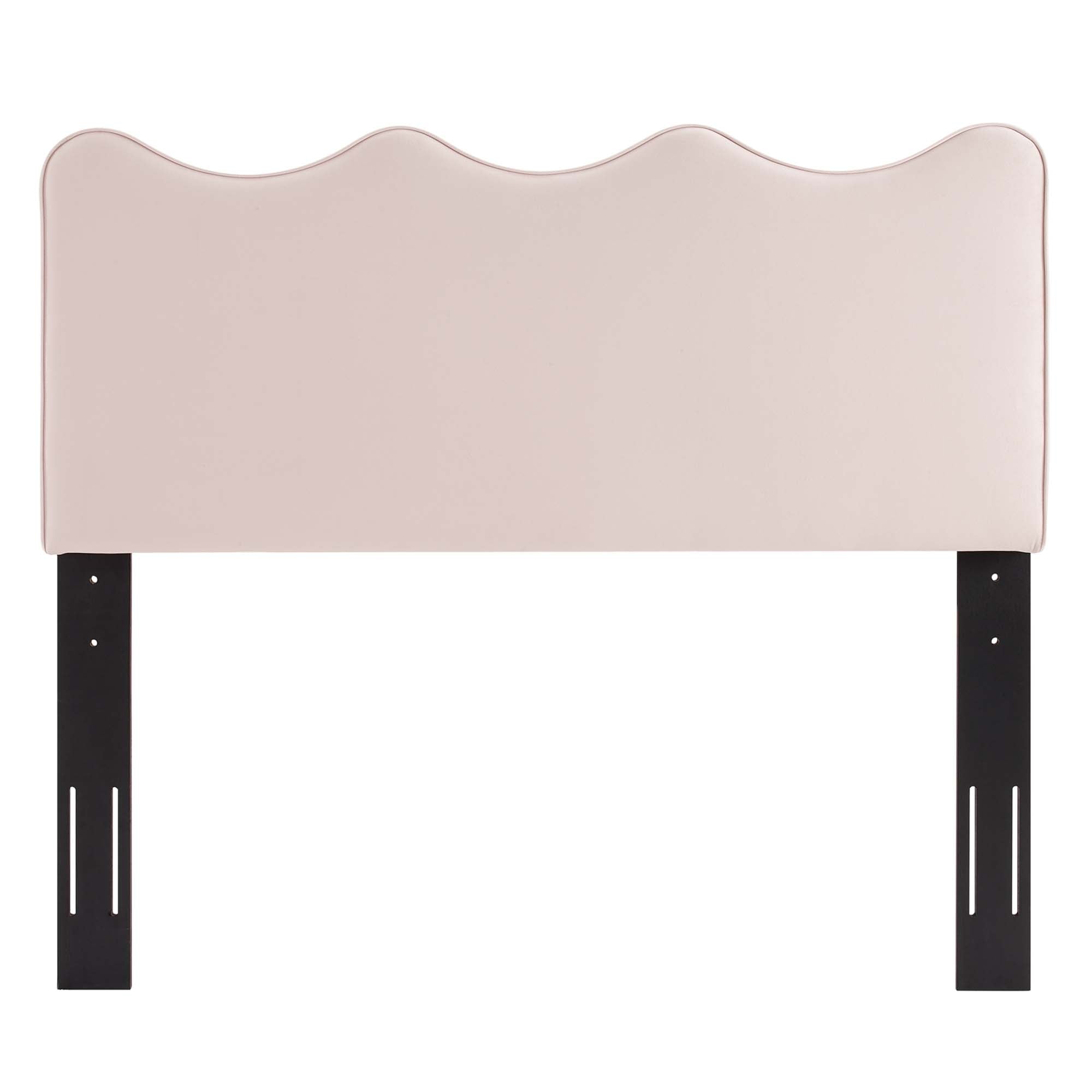 Athena Performance Velvet Twin Headboard, Pink