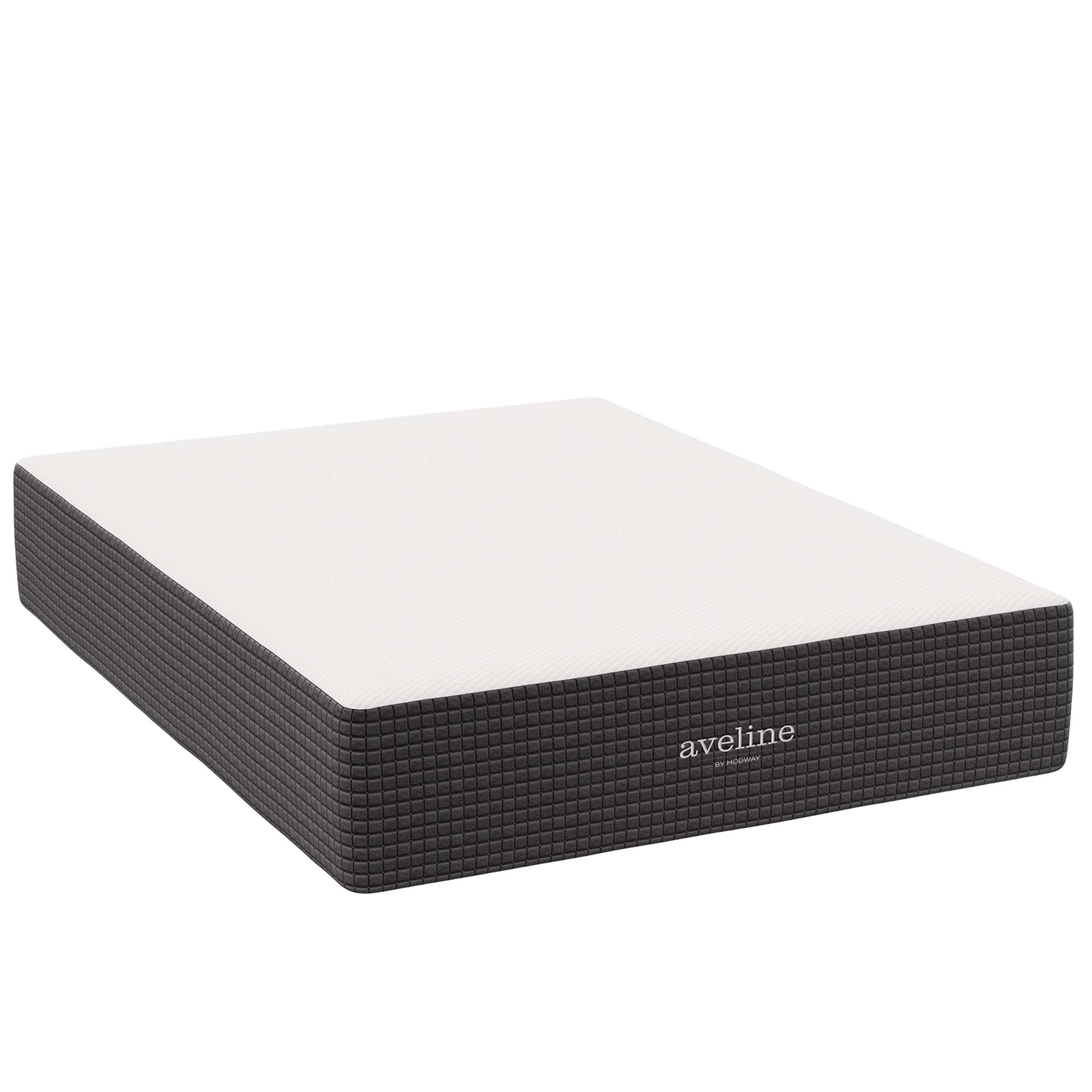 Aveline 14" Memory Foam Queen Mattress, White