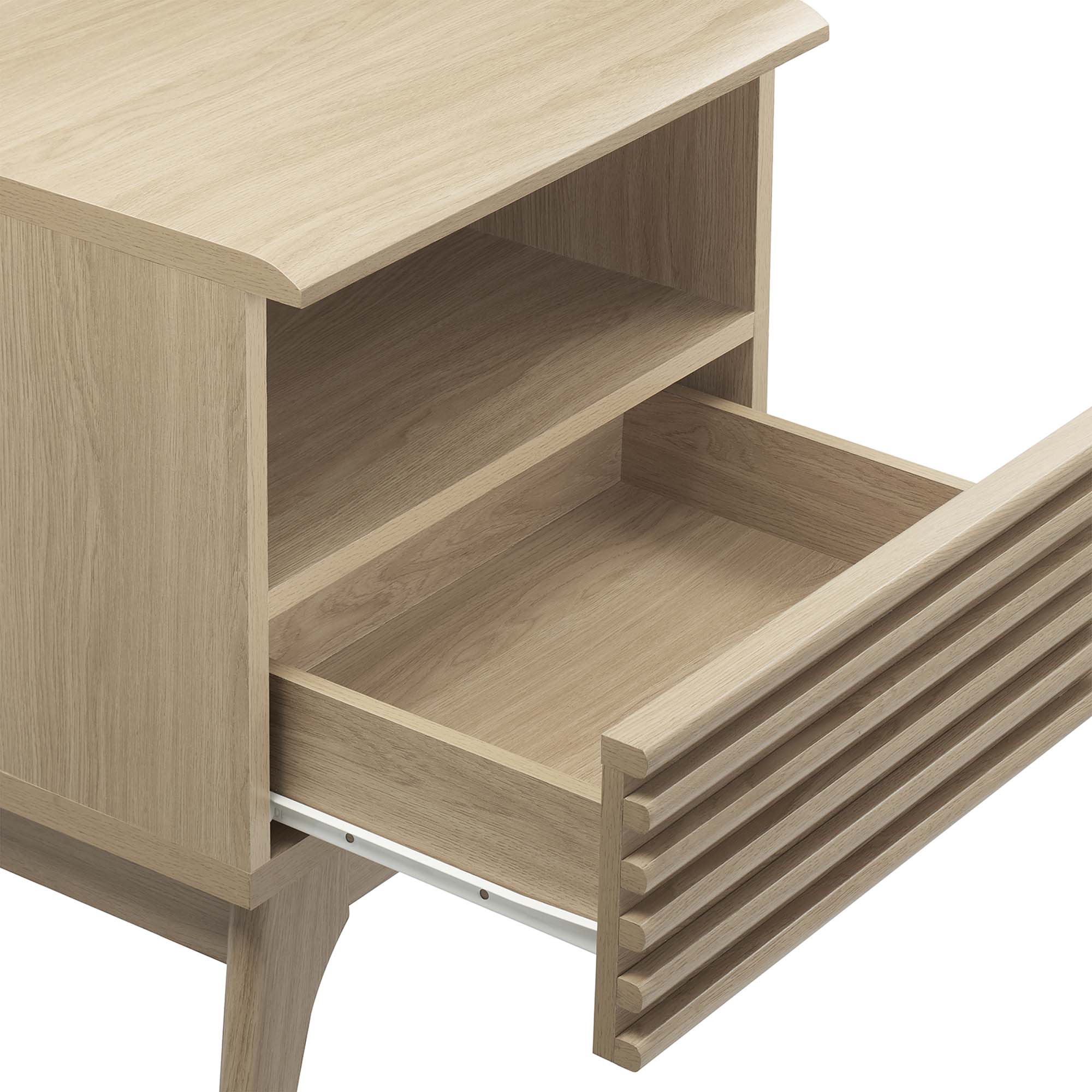 Render Nightstand, Oak