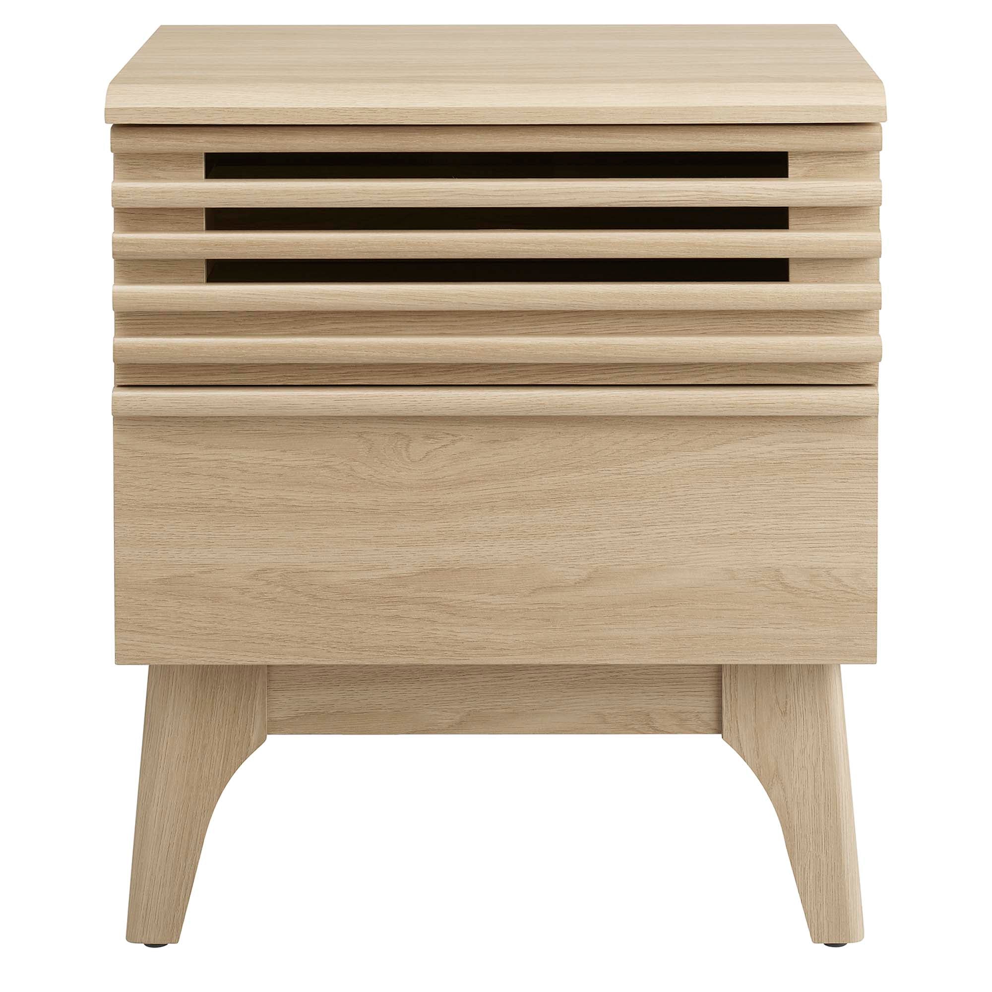 Render Nightstand, Oak