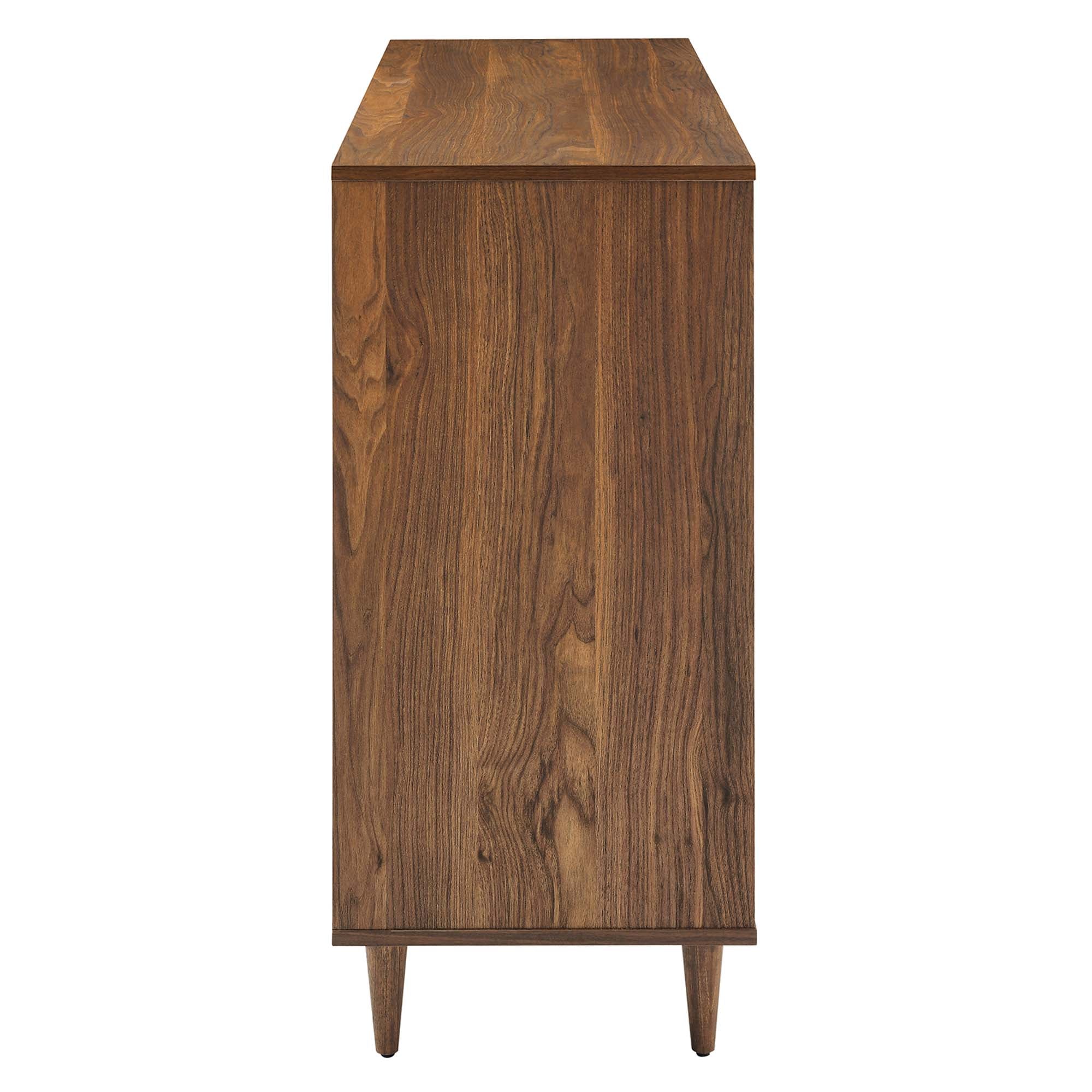 Vespera 6-Drawer Dresser, Walnut