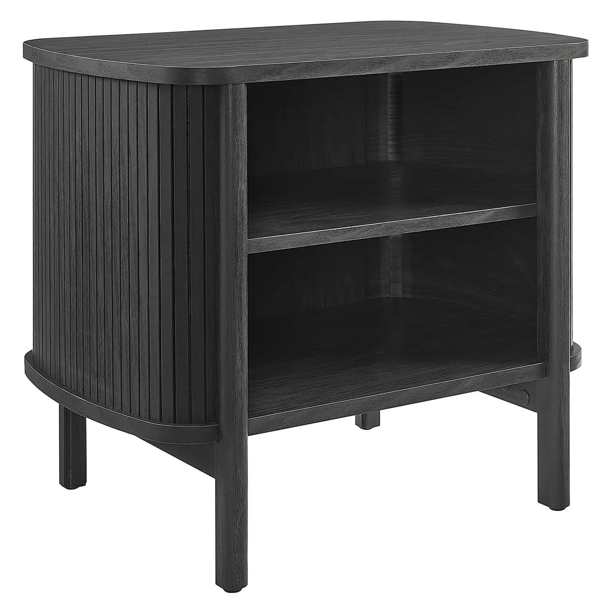 Cadence Open Nightstand, Black