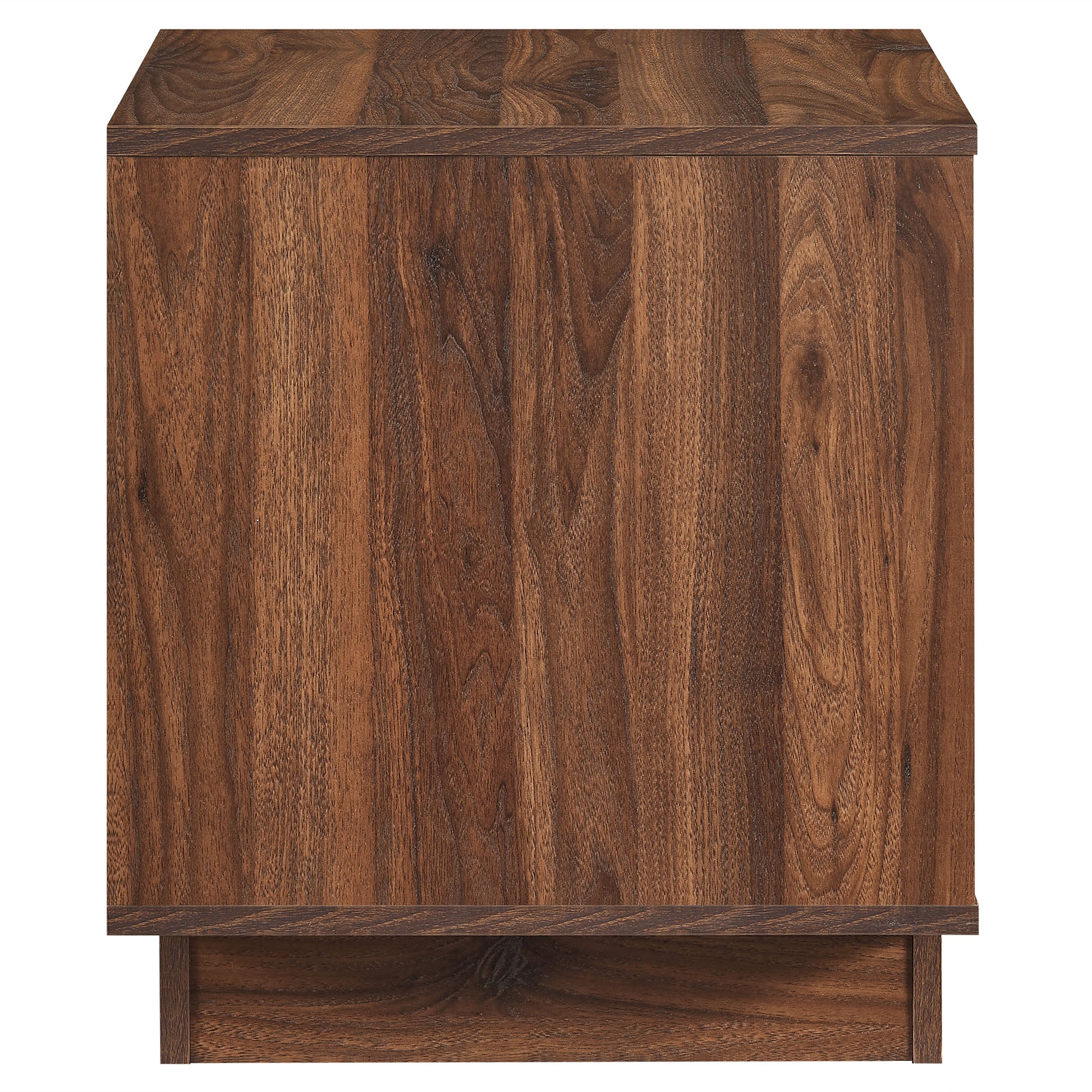 Bulwark 2-Drawer Nightstand, Walnut