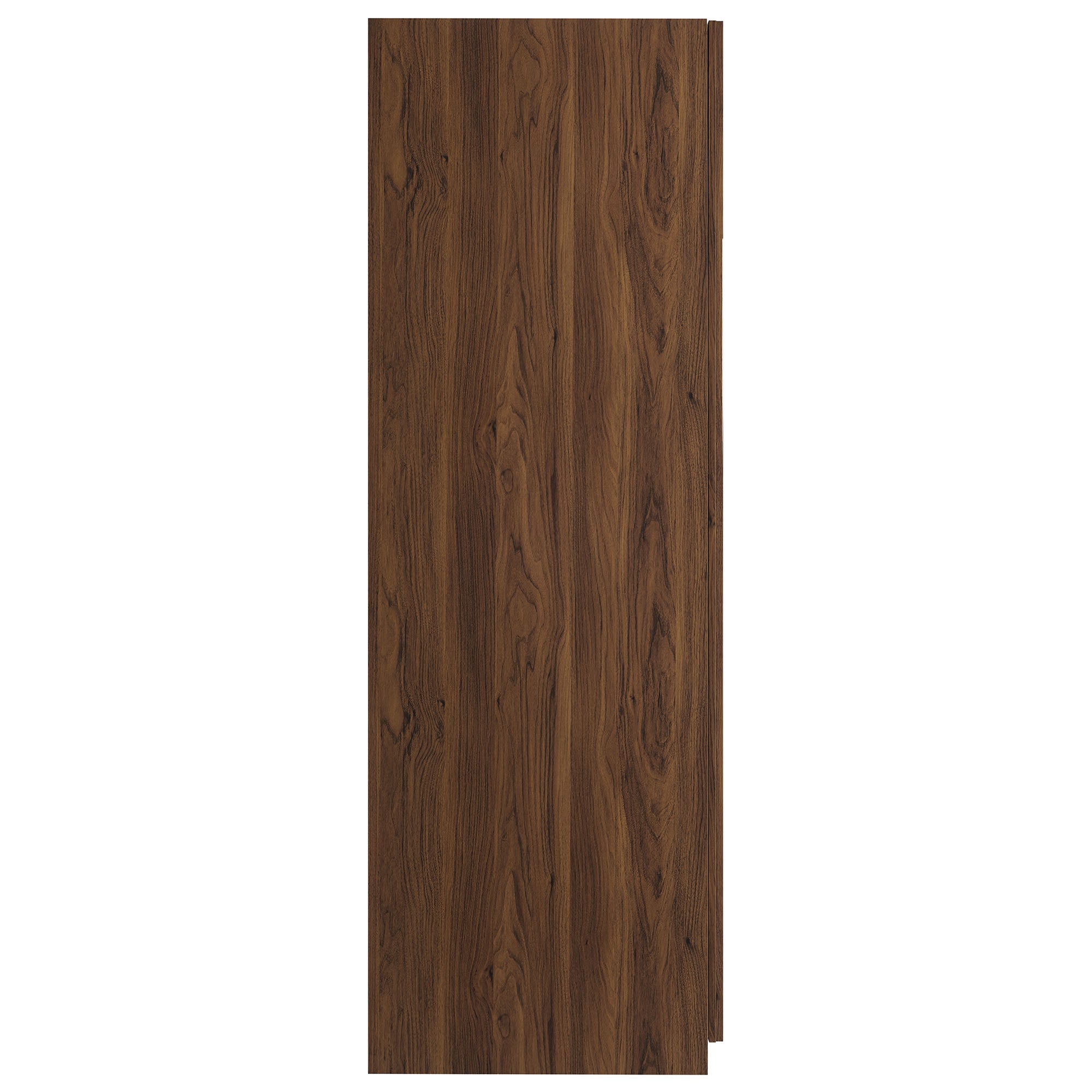 Render 2-Door Wardrobe Closet, Walnut