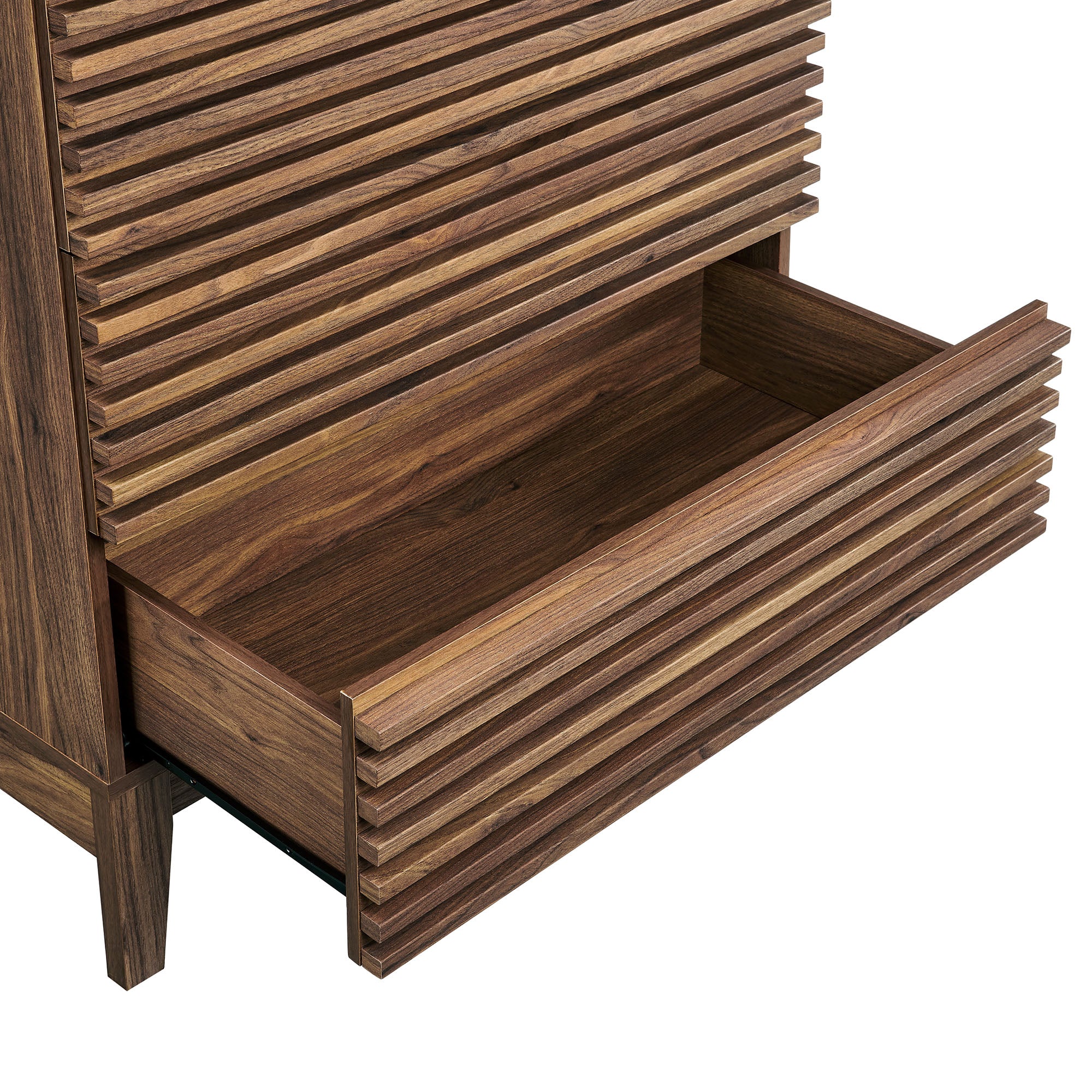 Render 4-Drawer Chest, Walnut