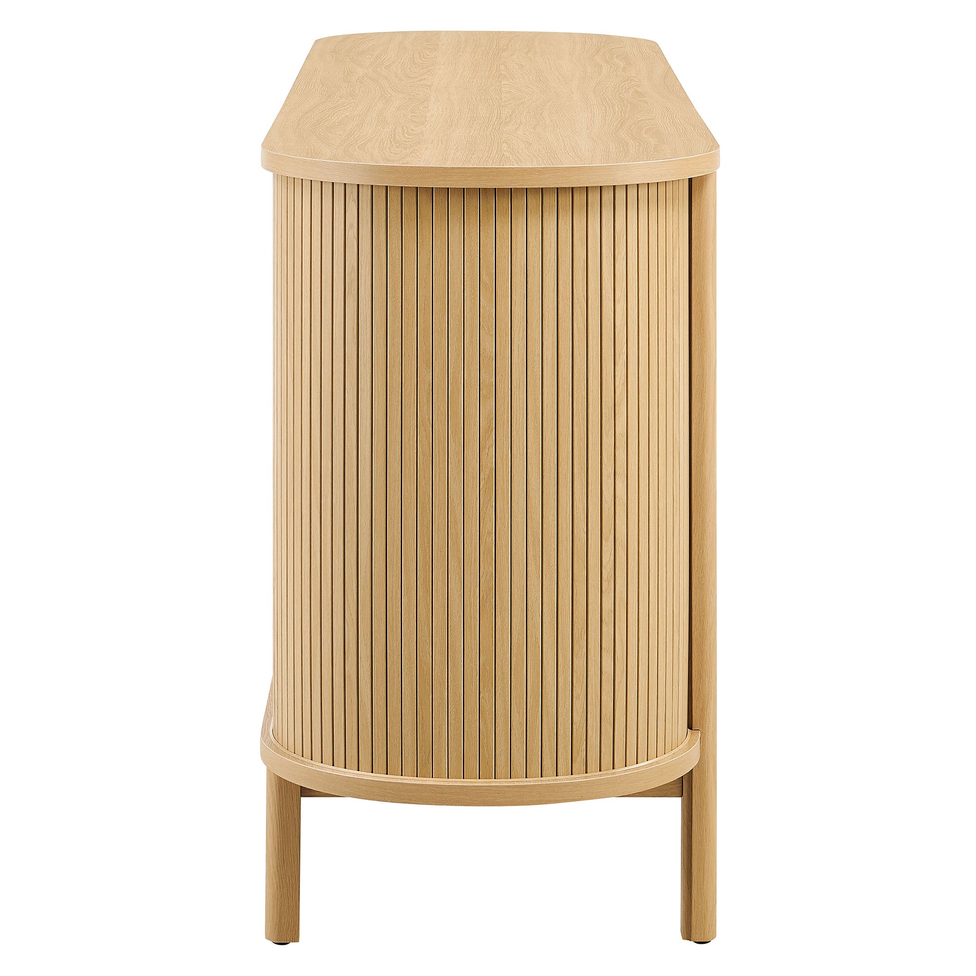 Cadence 6-Drawer Curved Dresser, Oak