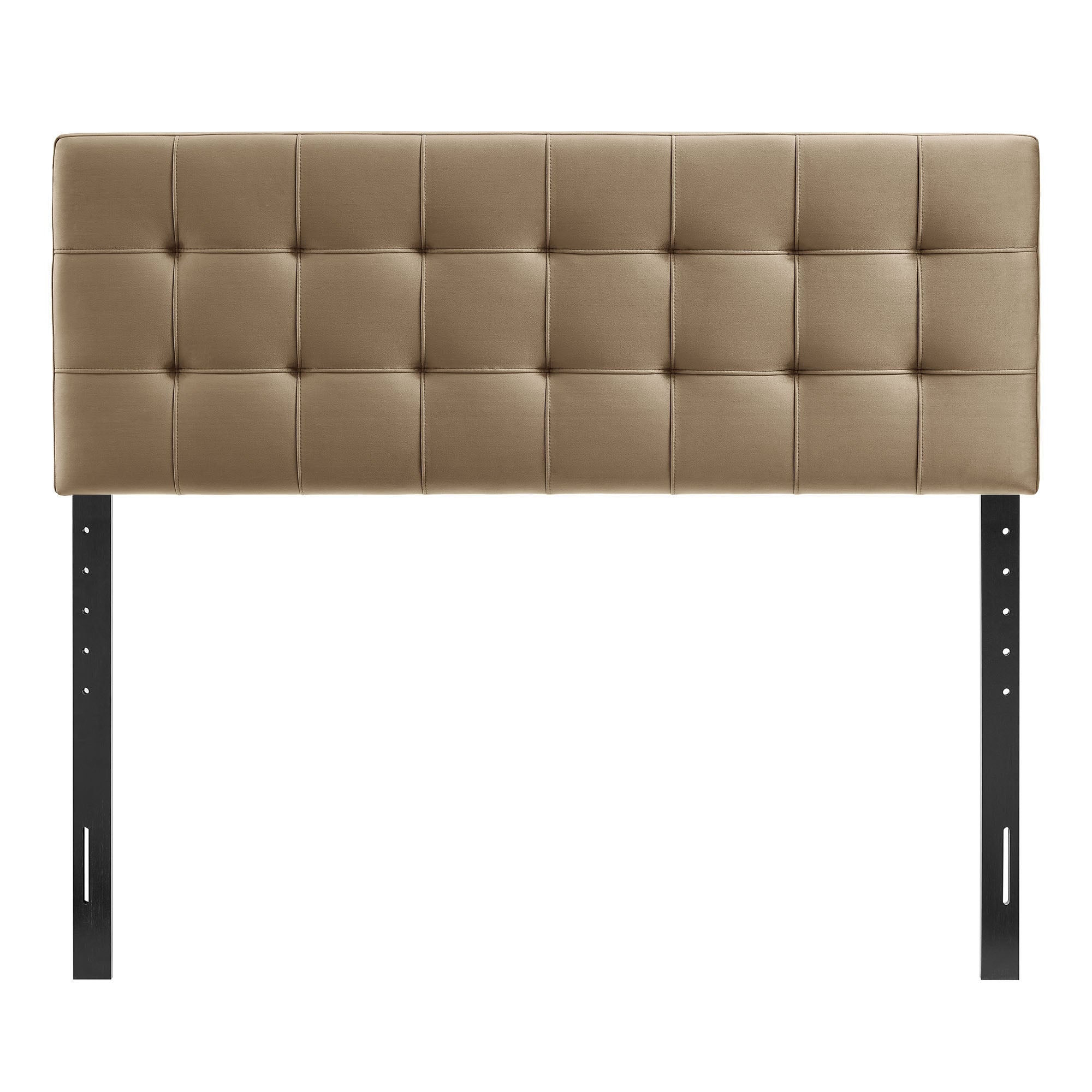 Lily Stain-Resistant Performance Velvet Queen Size Headboard, Taupe