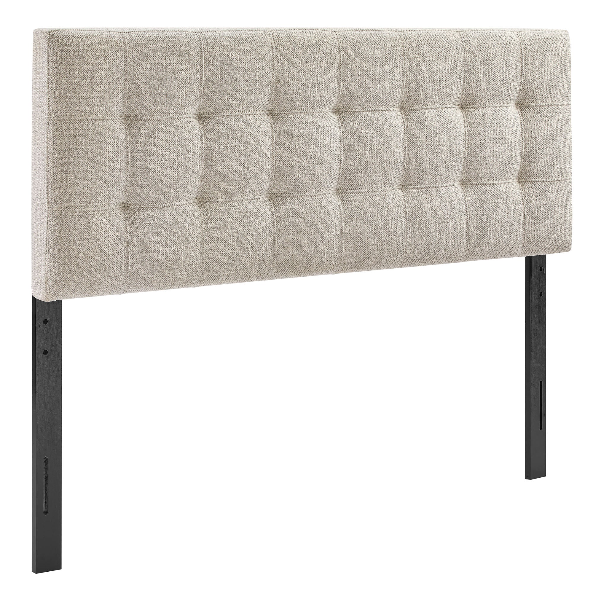 Lily Upholstered Full Size Headboard, Dove