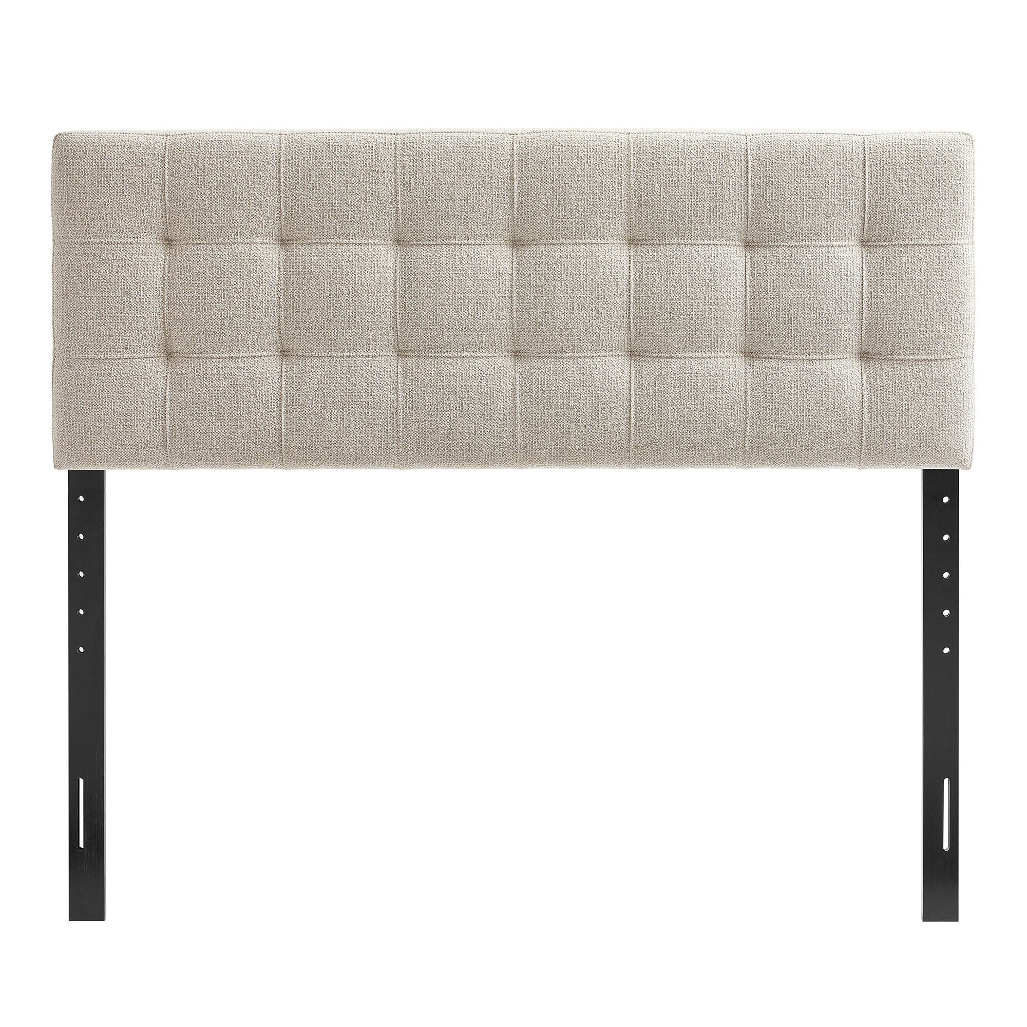 Lily Upholstered Full Size Headboard, Dove
