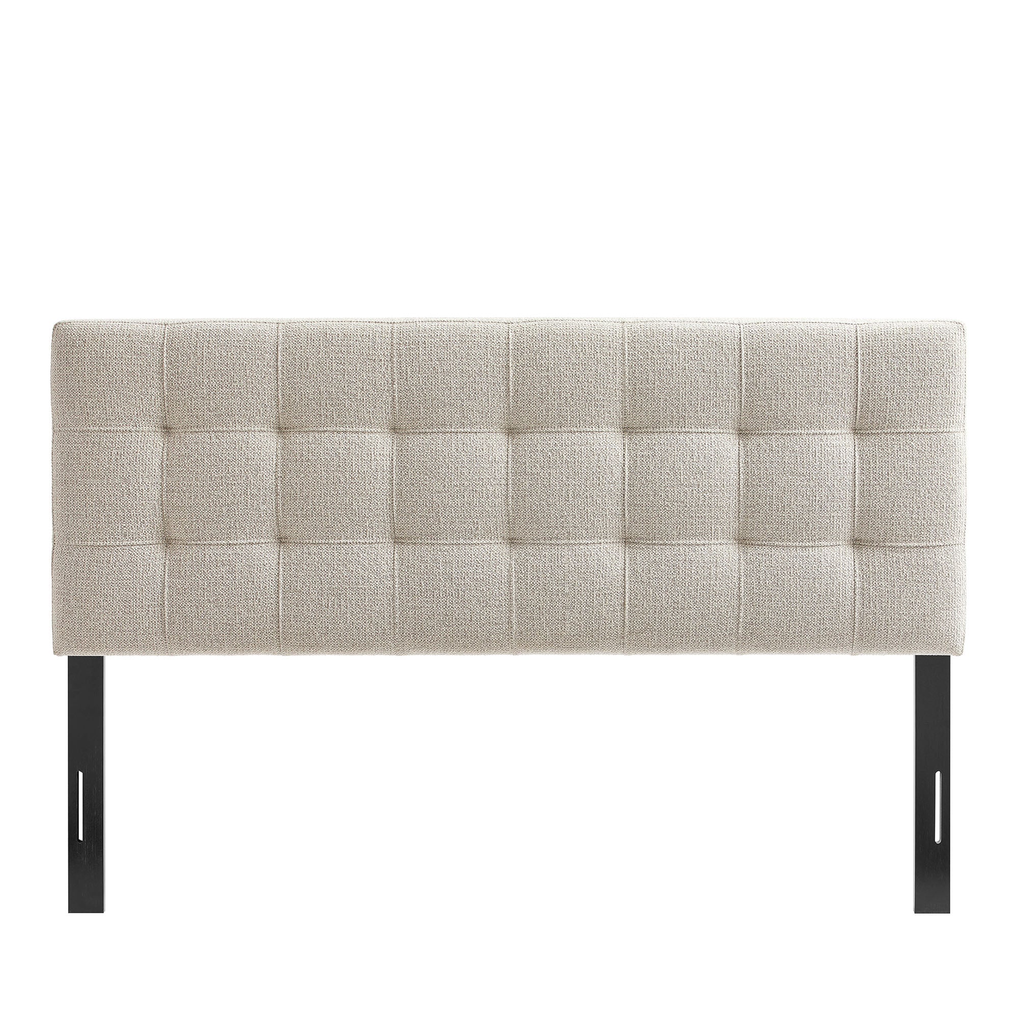 Lily Upholstered Full Size Headboard, Dove
