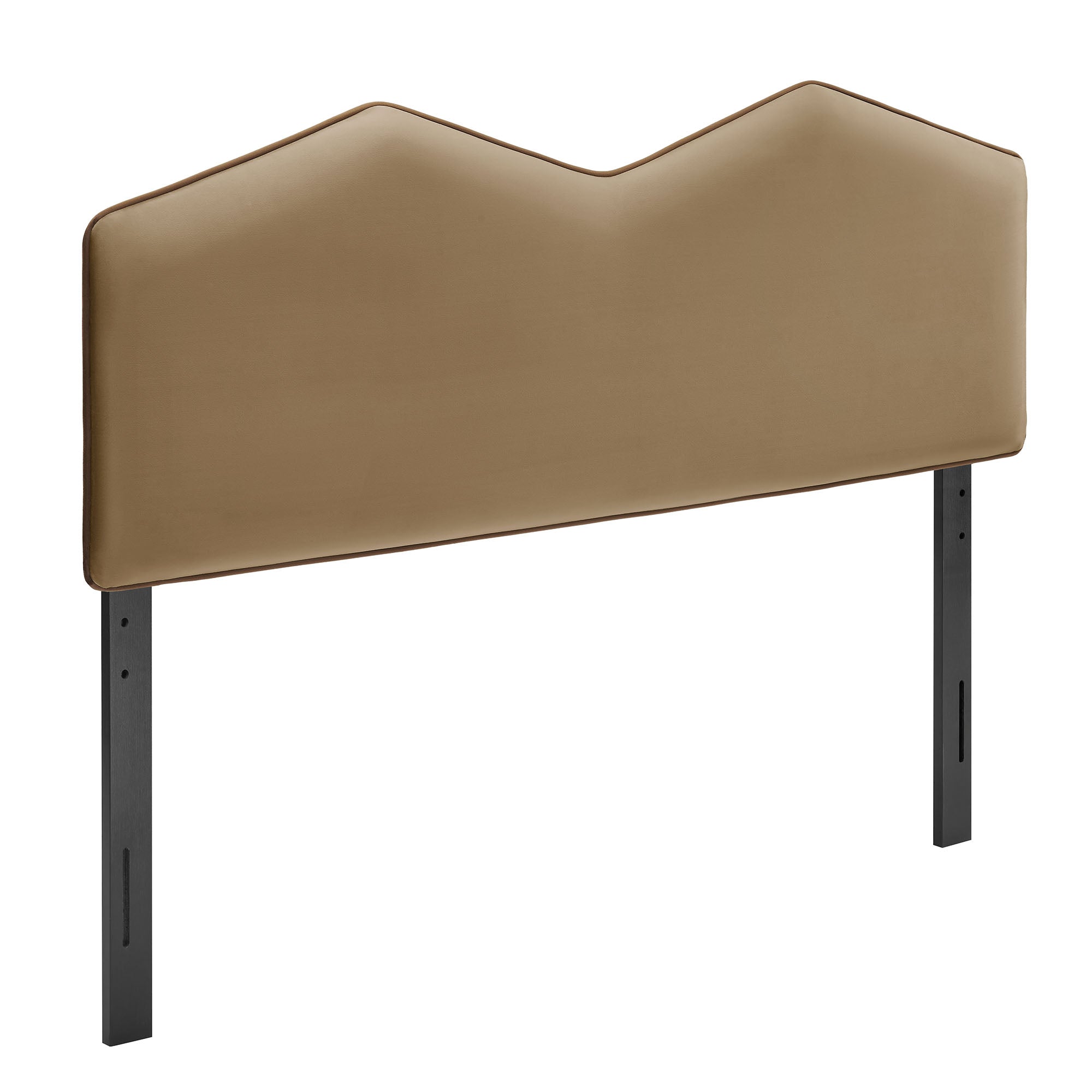 Cosette Performance Velvet Queen Size Headboard, Taupe